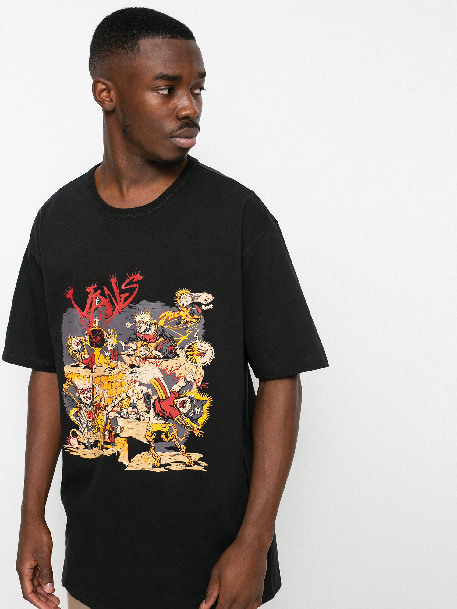 T-shirt Vans Off The Wall Gallery Dwiky Ka (black)