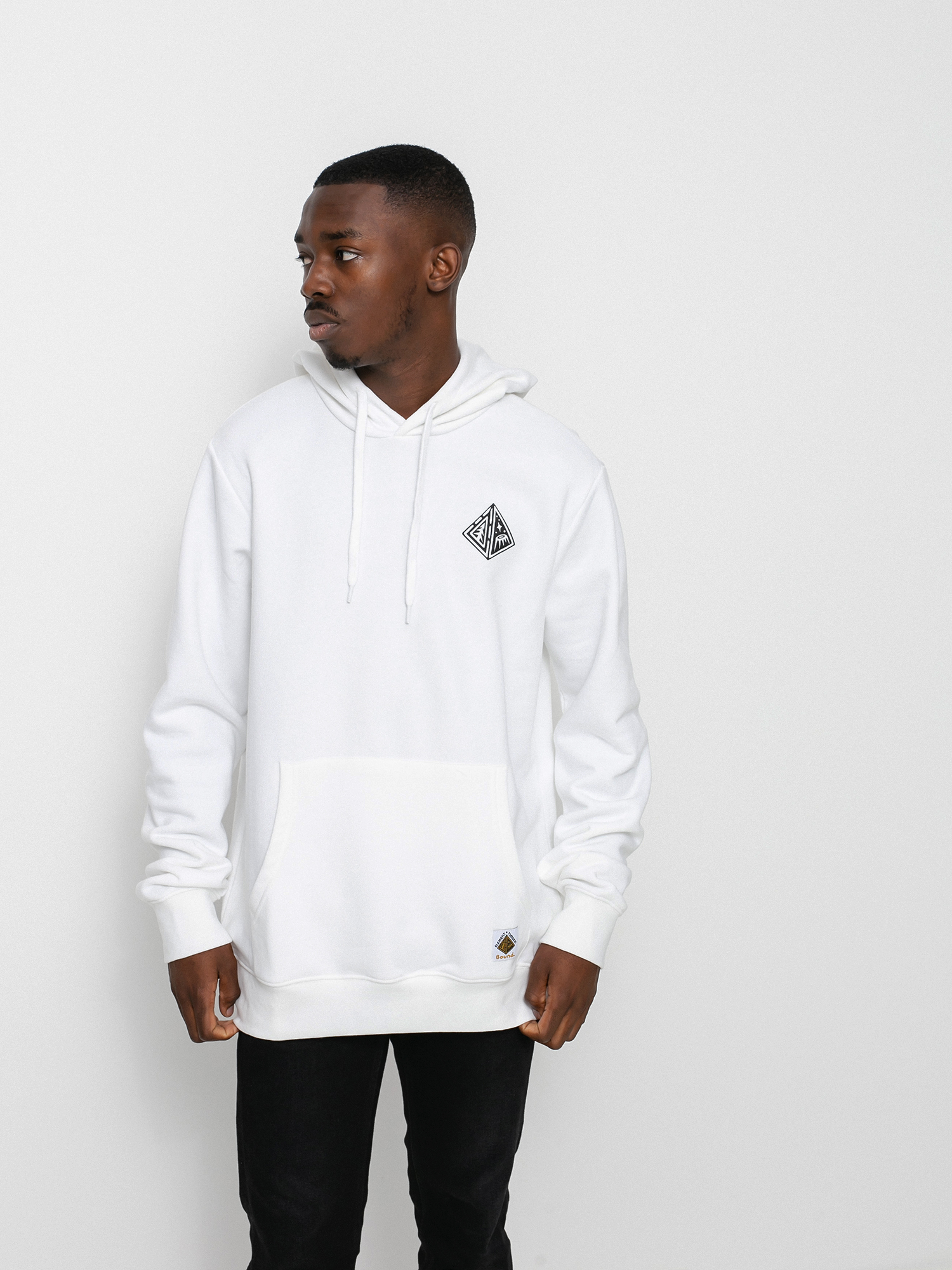 Bluza z kapturem Element Elliptical HD (optic white)