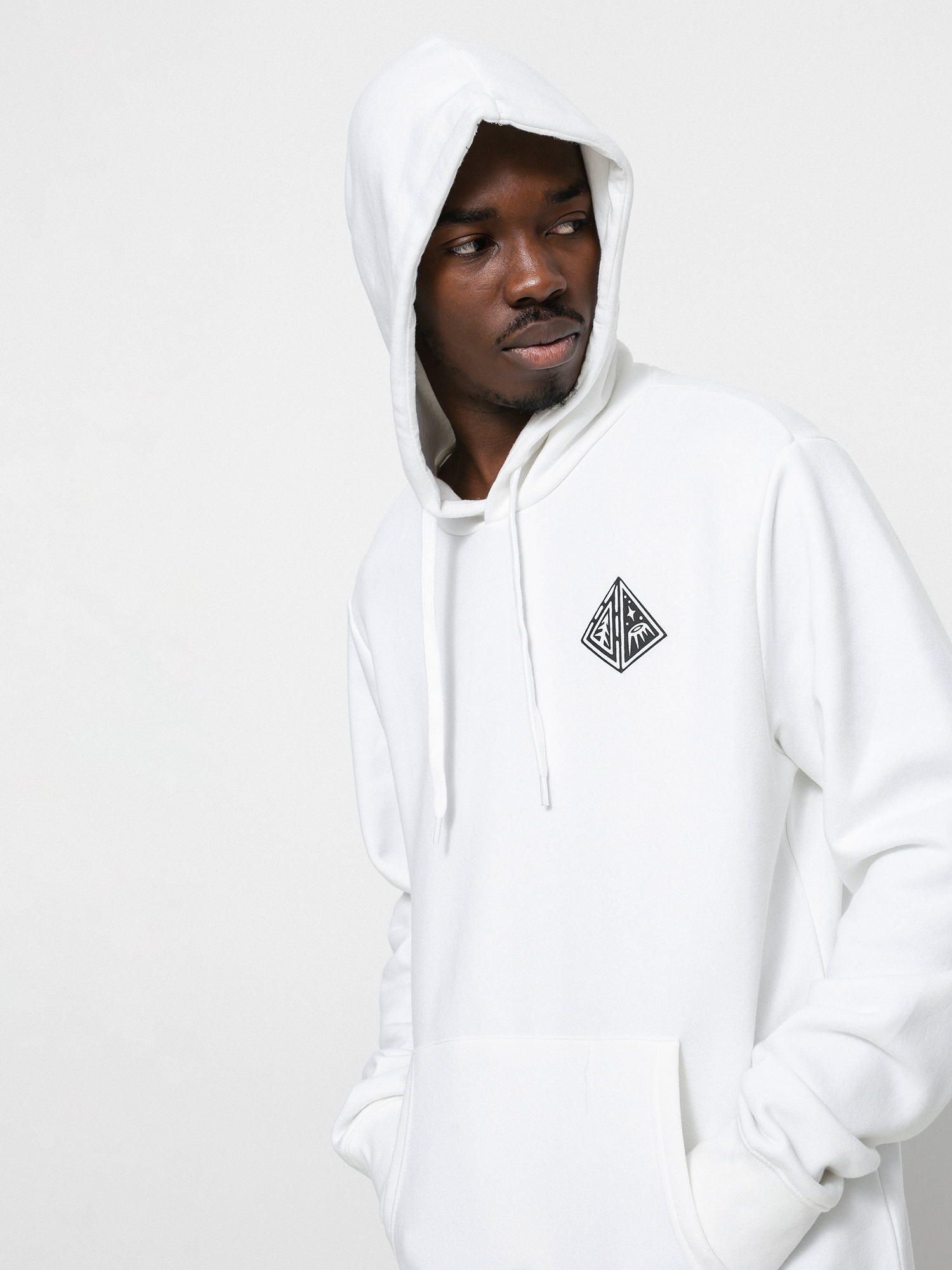 Bluza z kapturem Element Elliptical HD (optic white)