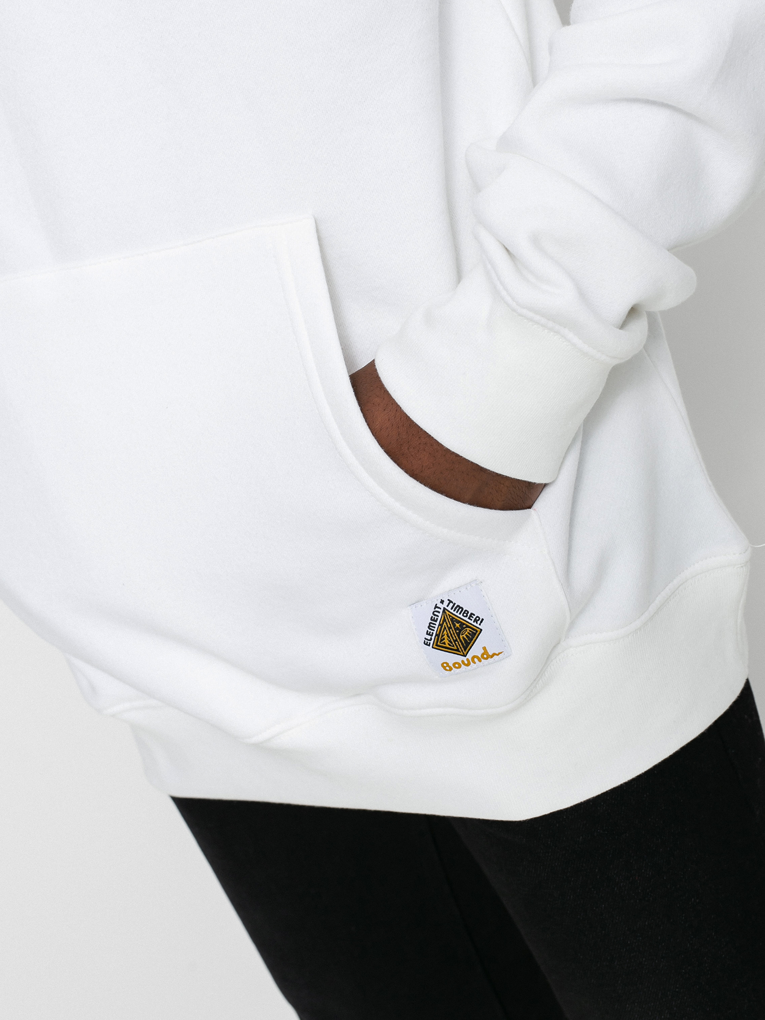 Bluza z kapturem Element Elliptical HD (optic white)