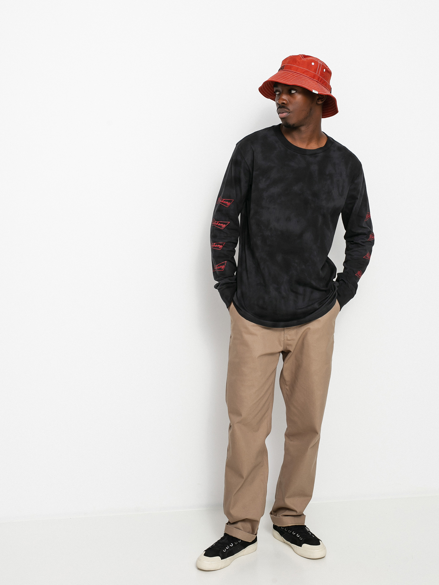 Longsleeve Billabong X Budweiser Bow (black)