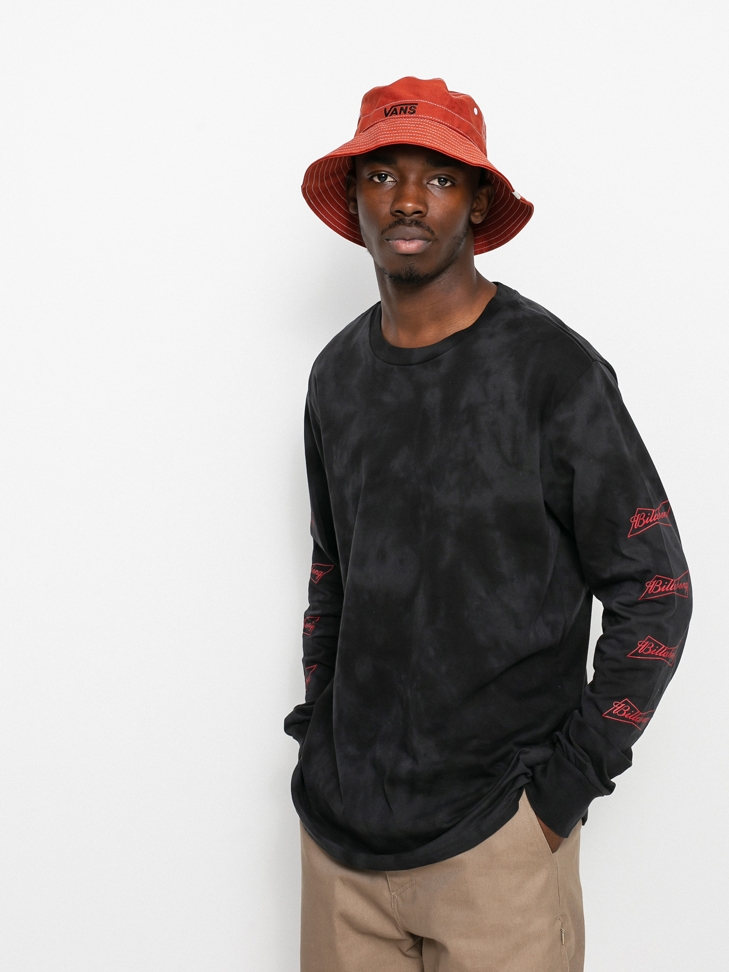 Longsleeve Billabong X Budweiser Bow (black)