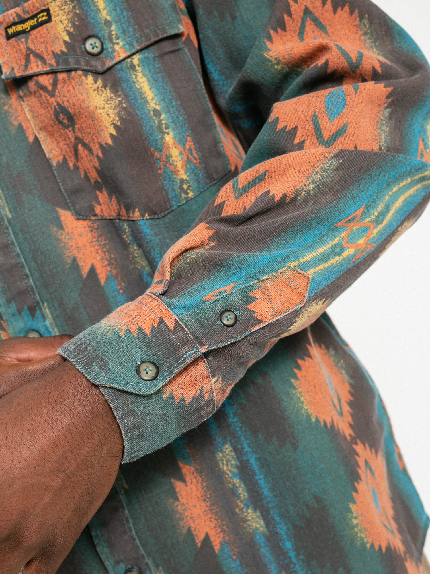 Koszula Billabong X Wrangler Westward Twill (coffee)