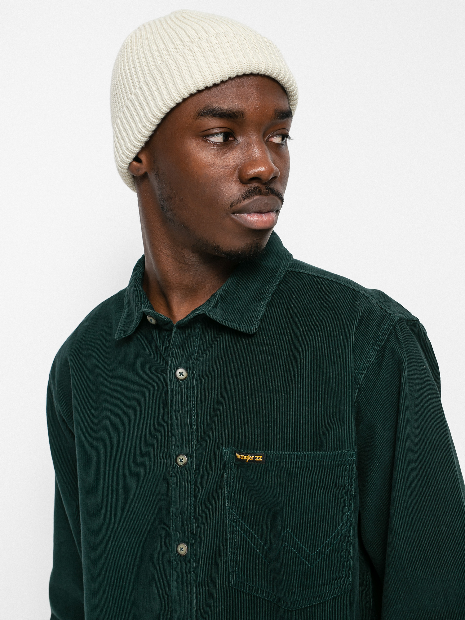 Koszula Billabong X Wrangler Bowie Cord (bottle green)