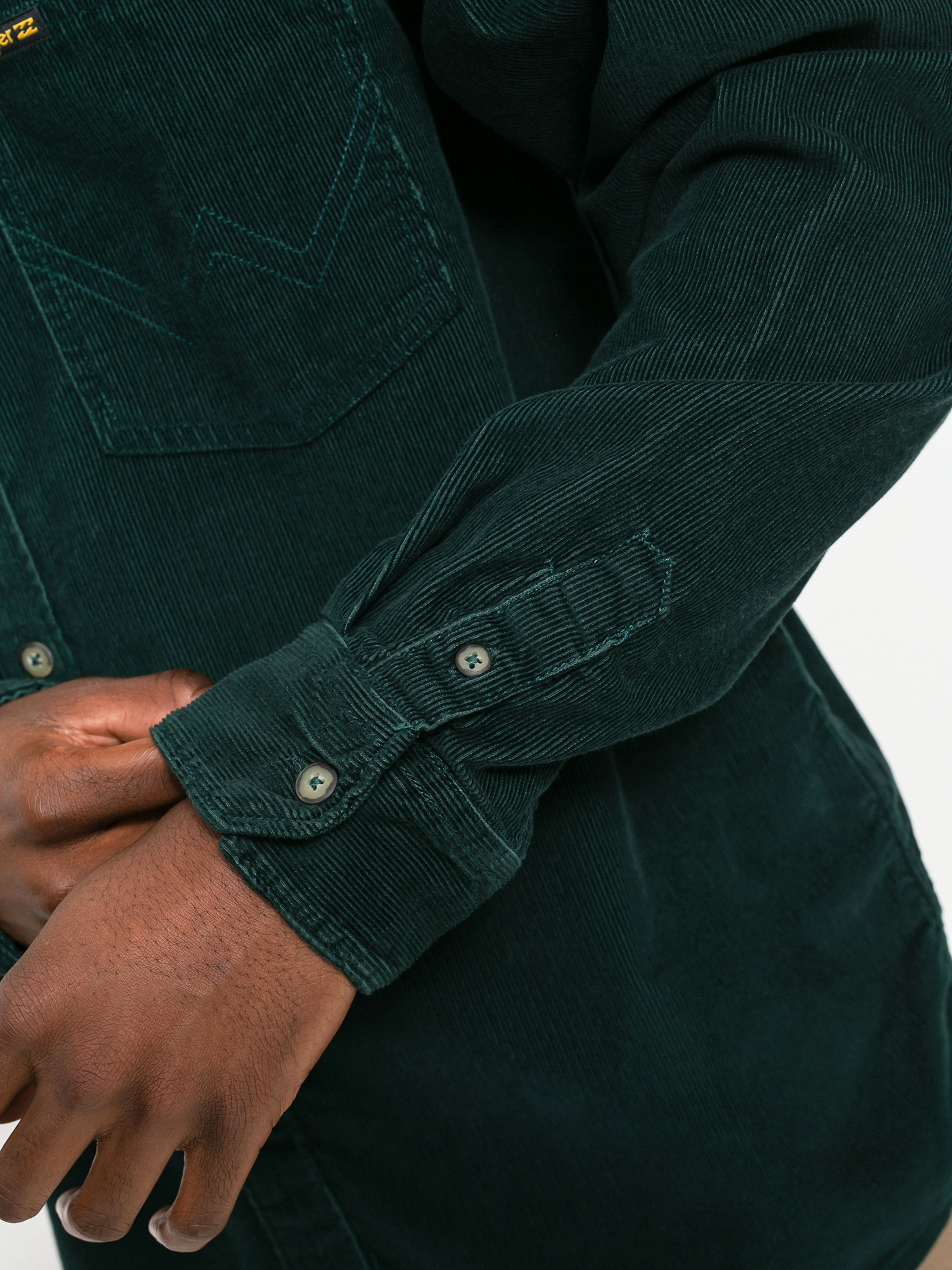 Koszula Billabong X Wrangler Bowie Cord (bottle green)