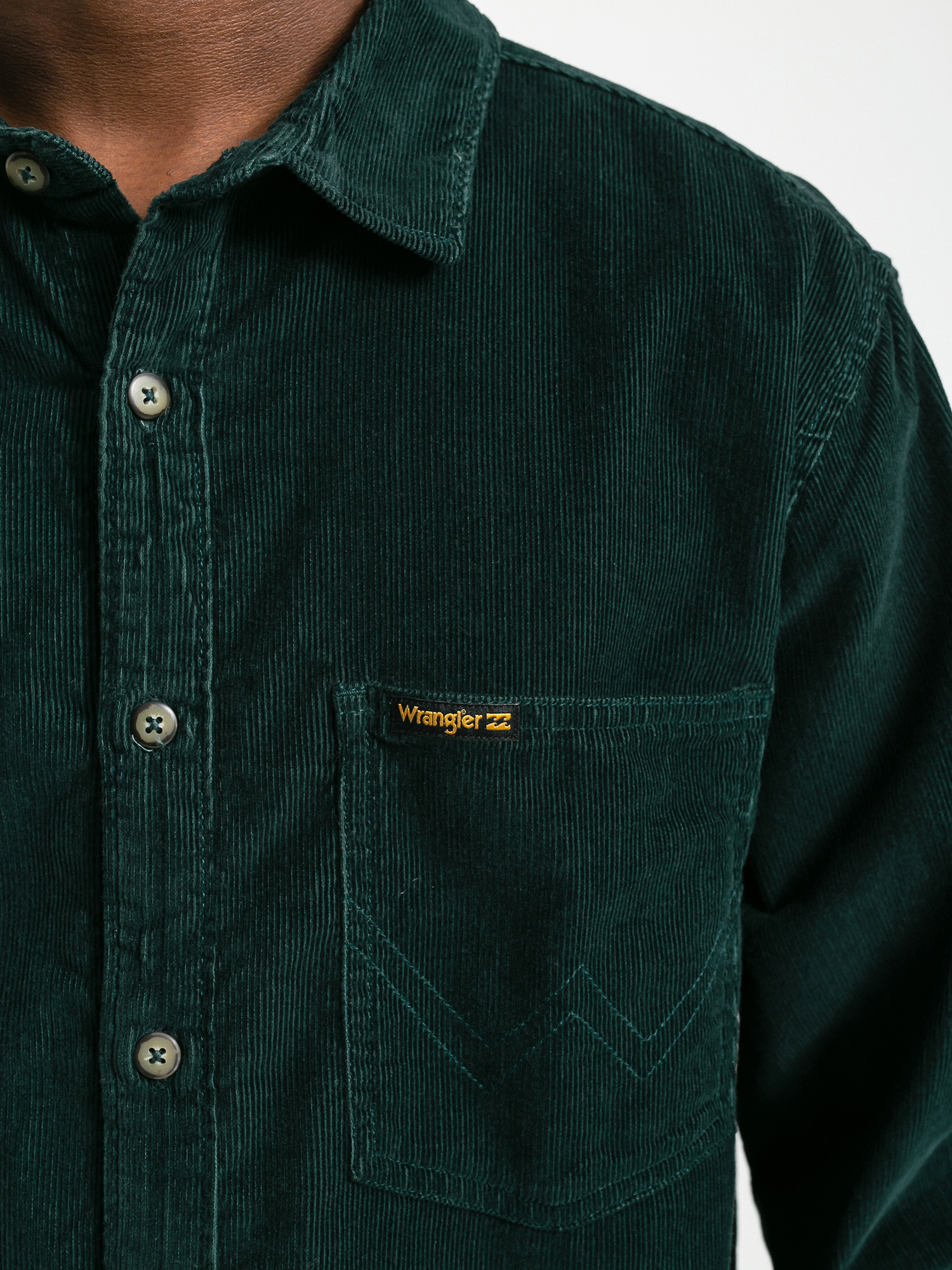 Koszula Billabong X Wrangler Bowie Cord (bottle green)