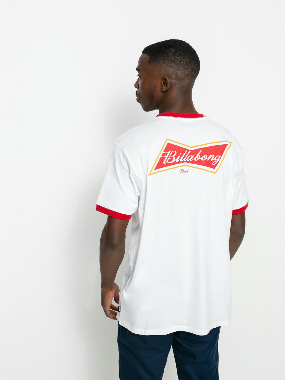 T-shirt Billabong X Budweiser Bow Ringer (white)