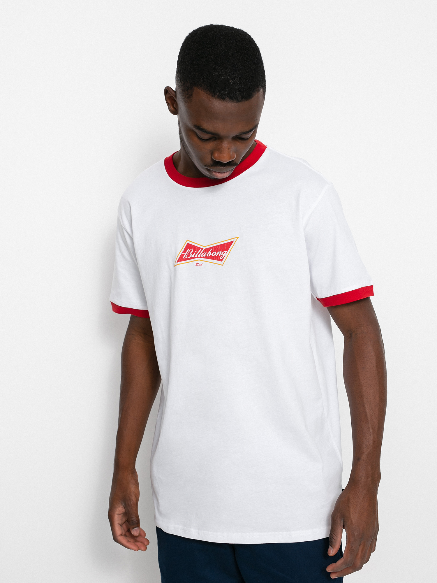 T-shirt Billabong X Budweiser Bow Ringer (white)