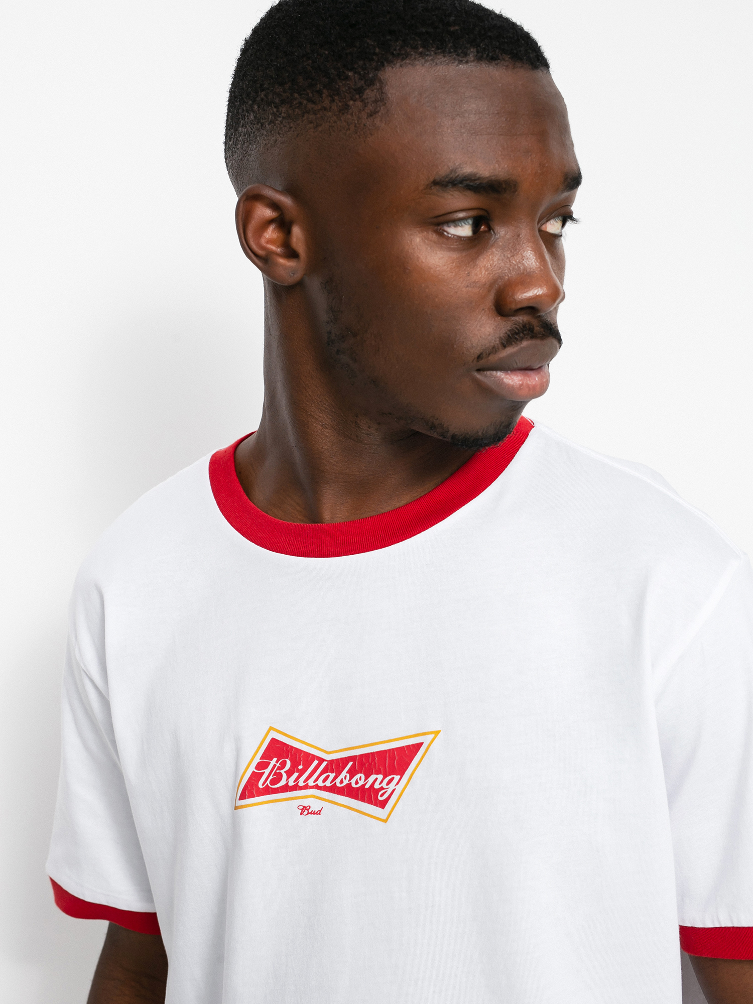 T-shirt Billabong X Budweiser Bow Ringer (white)