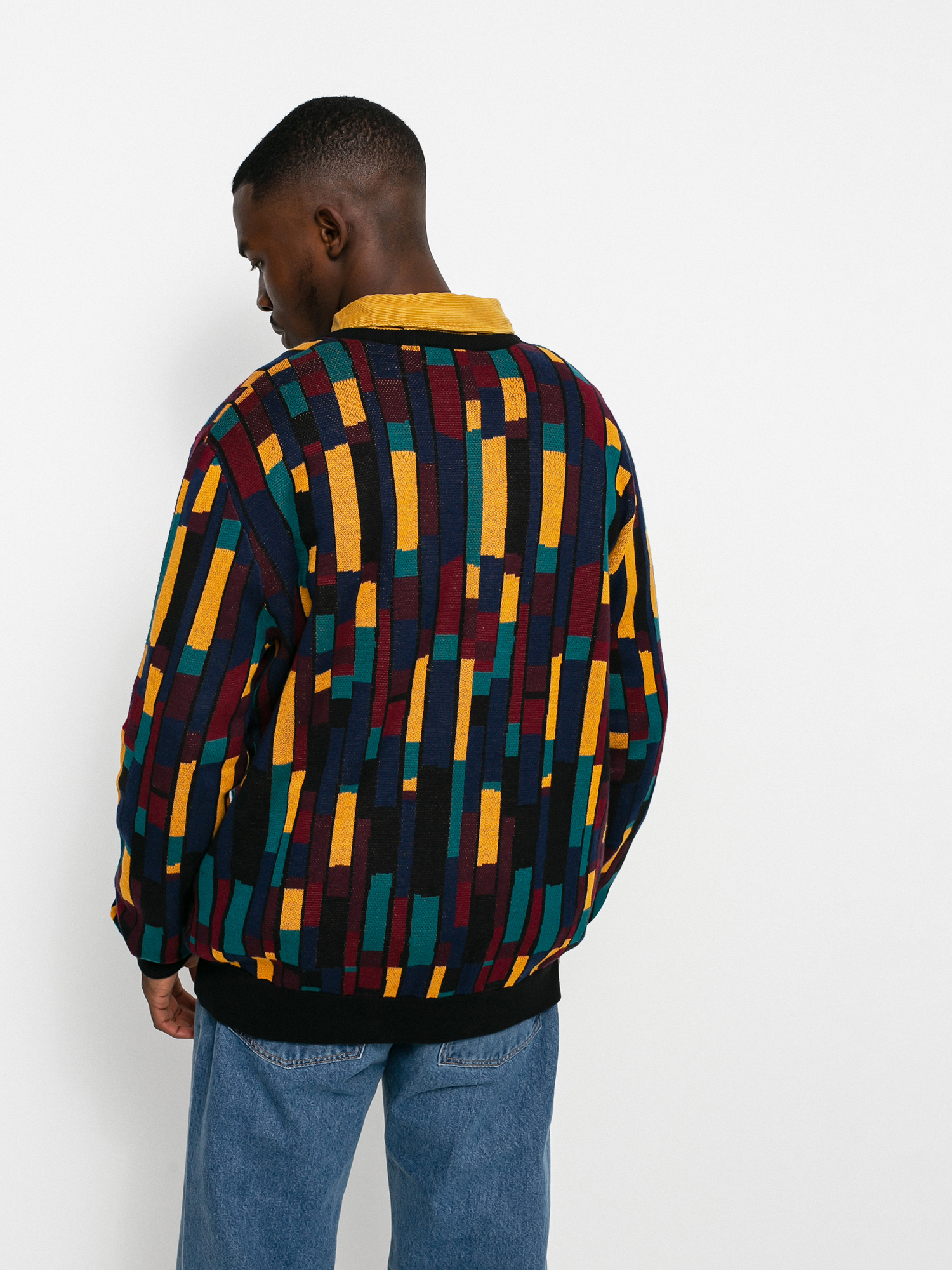 Sweter Iriedaily Patcheo (navy/red)