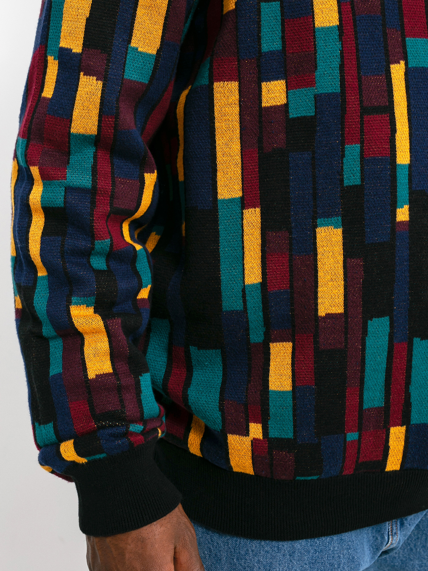 Sweter Iriedaily Patcheo (navy/red)