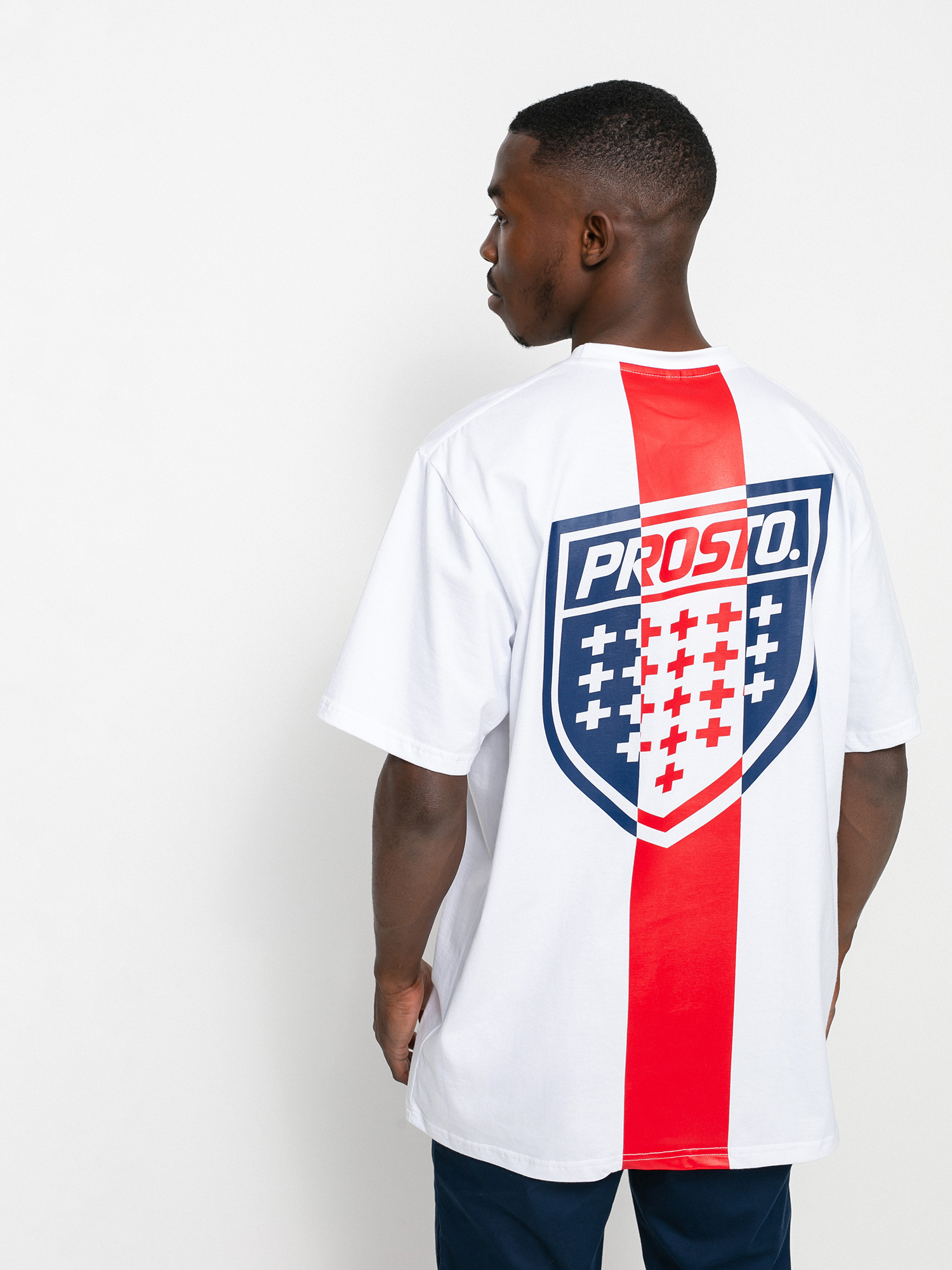 T-shirt Prosto Shistrip (white)