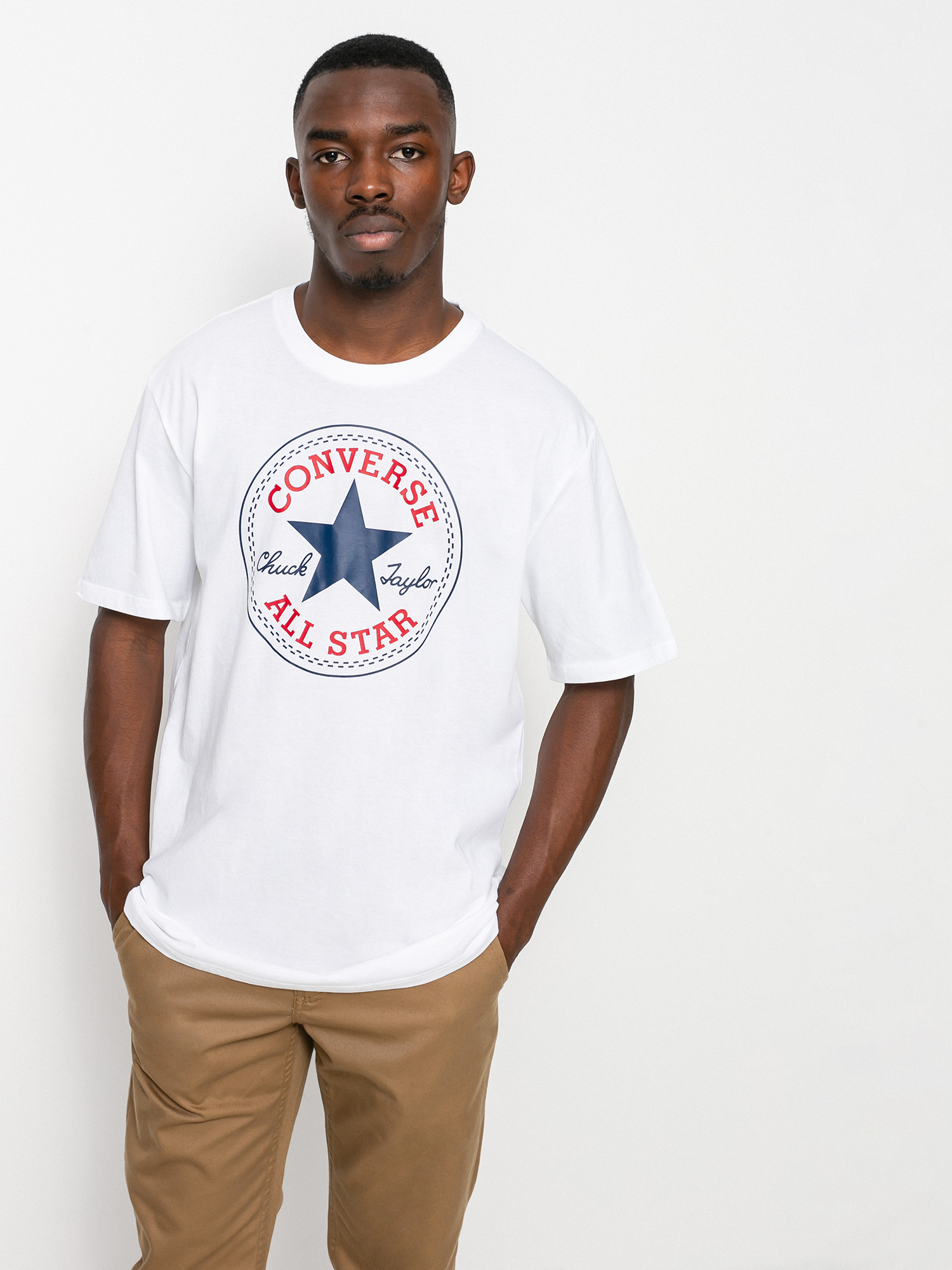 T-shirt Converse Chuck Patch (white)