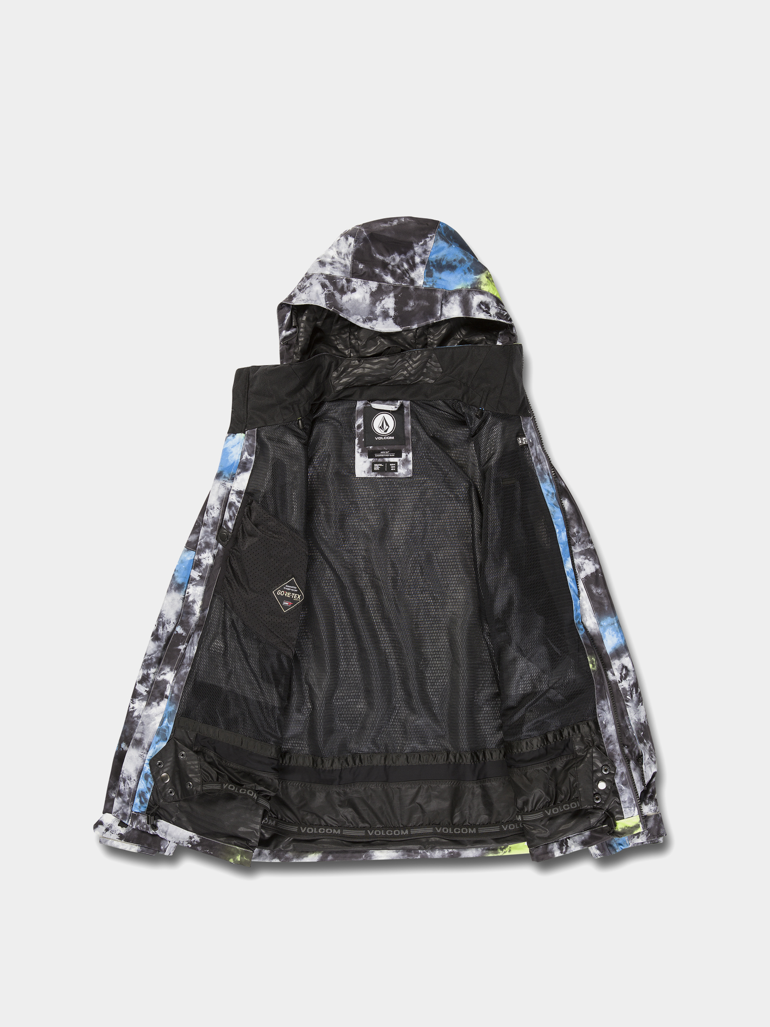 Męska Kurtka snowboardowa Volcom Stone Gore Tex (tie dye)