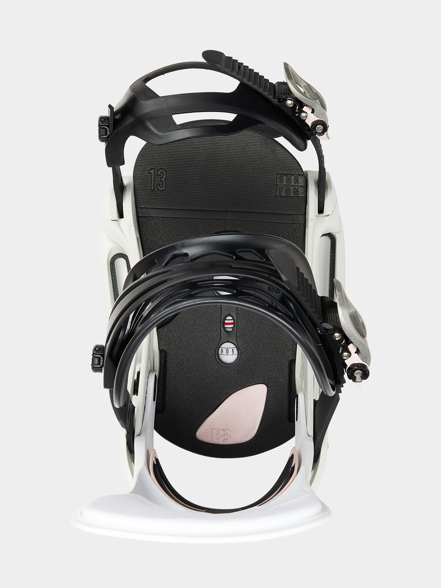 Męskie Wiązania snowboardowe Burton Cartel X Est (white/gray/logo)