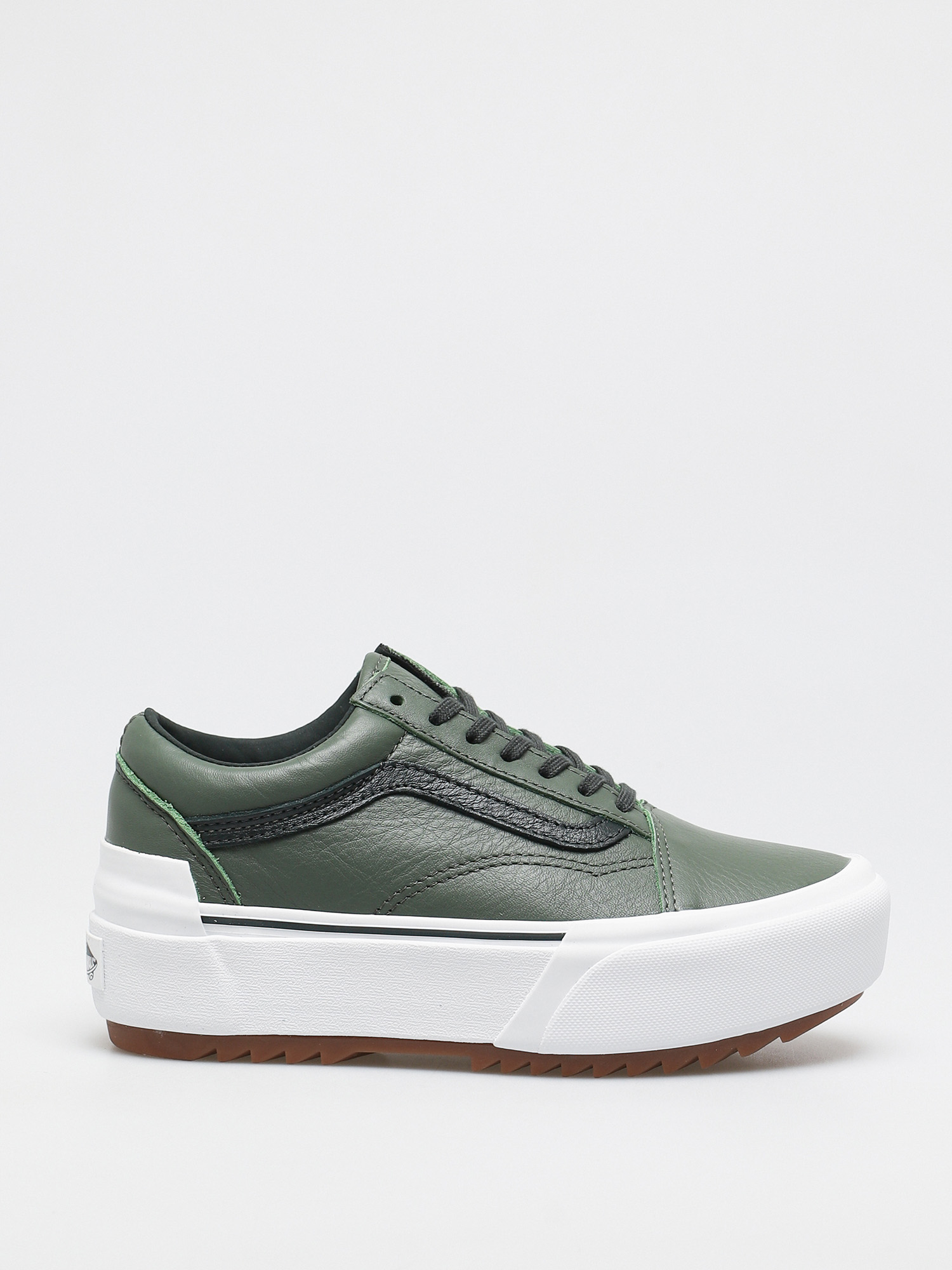 Buty Vans Old Skool Stacked (tumbled lthr/thyme/trwht)