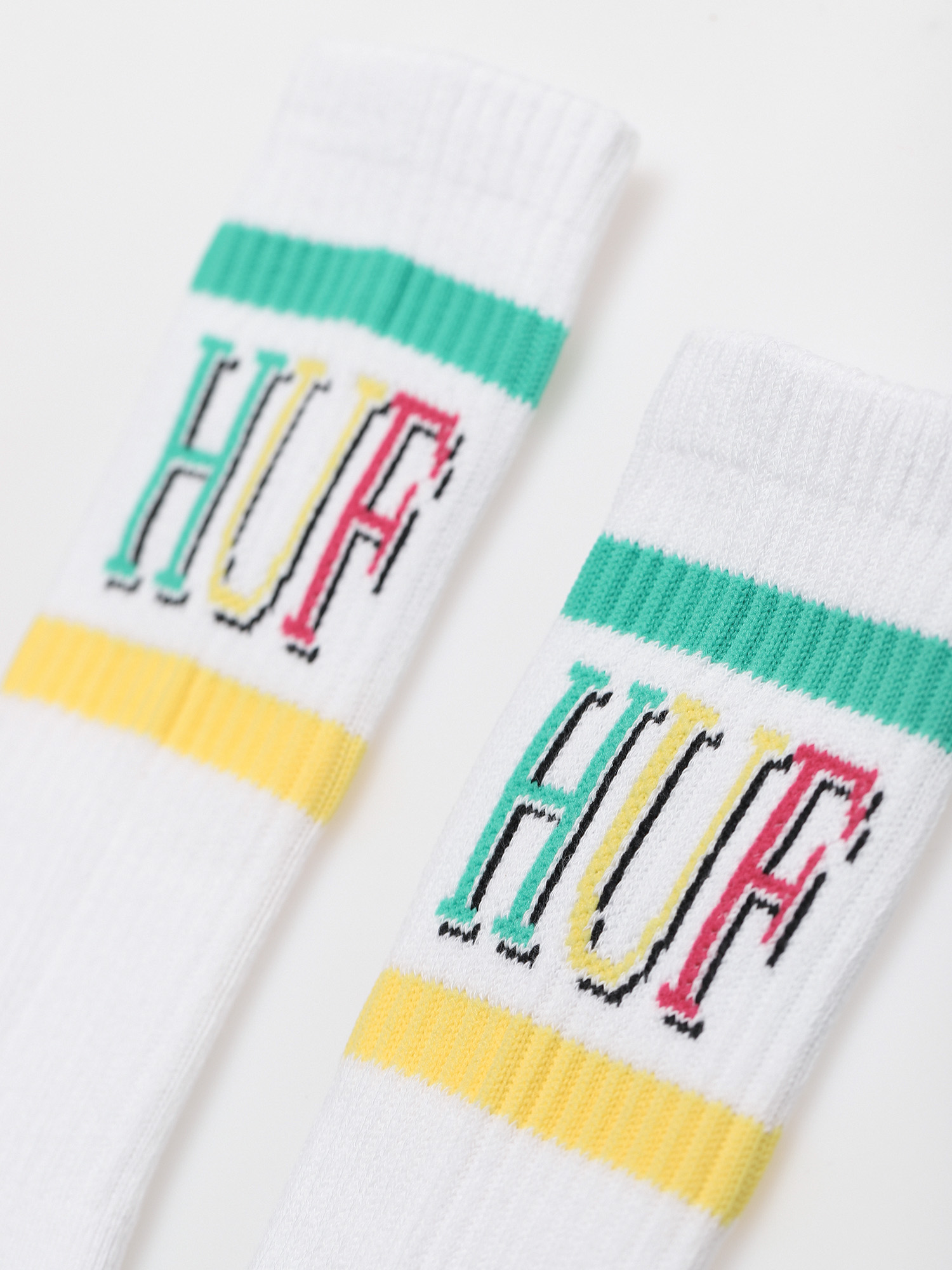 Skarpetki HUF 8-Bit (white)