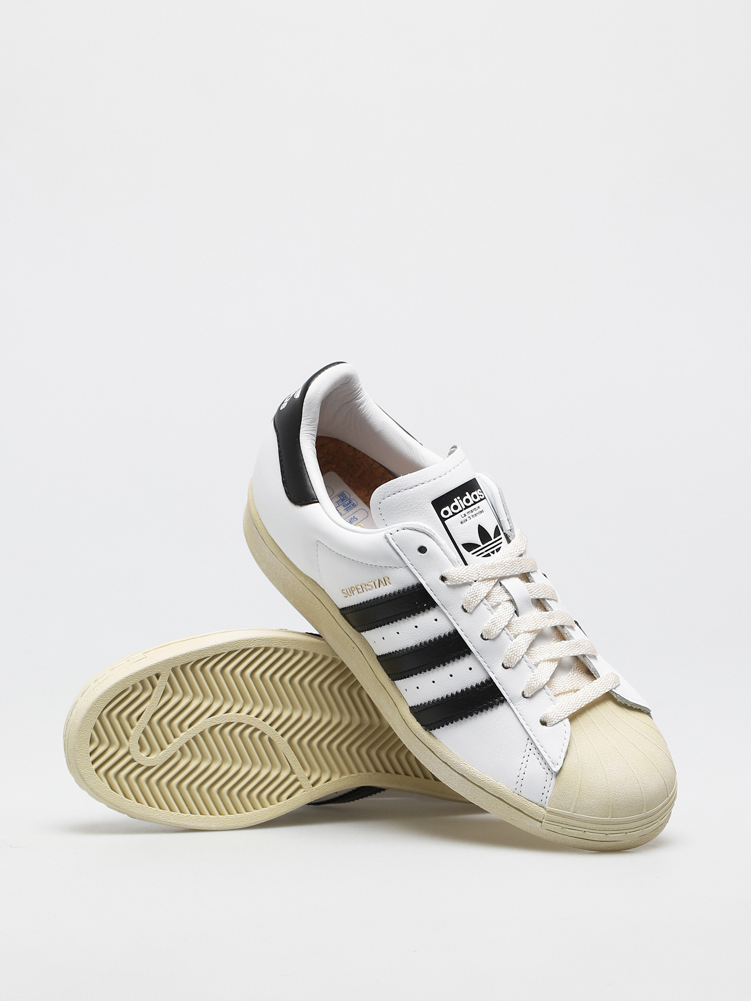 Buty adidas Originals Superstar - biały (ftwwht/cblack/blue)