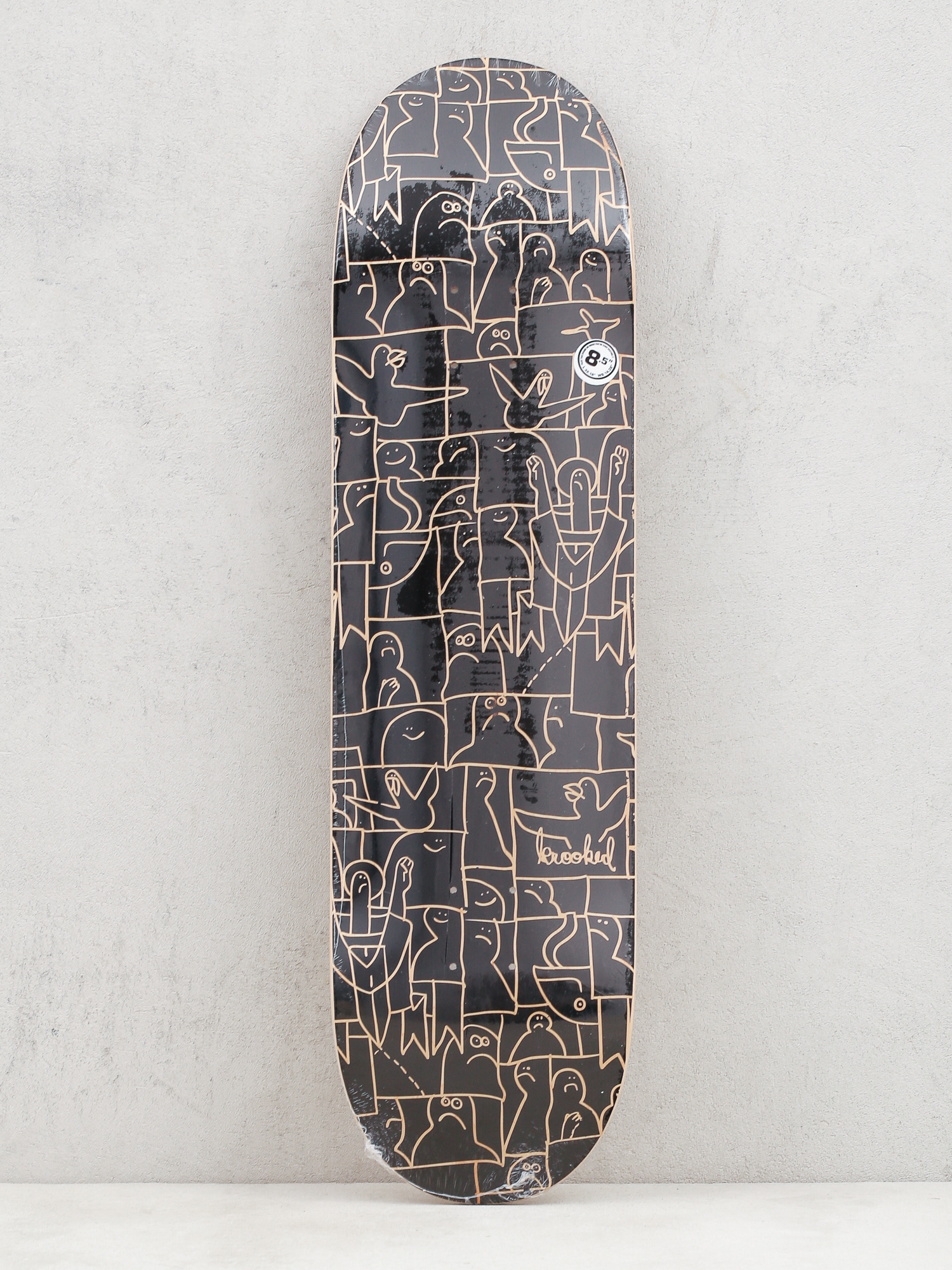 Deck Krooked Flock Pp (black)