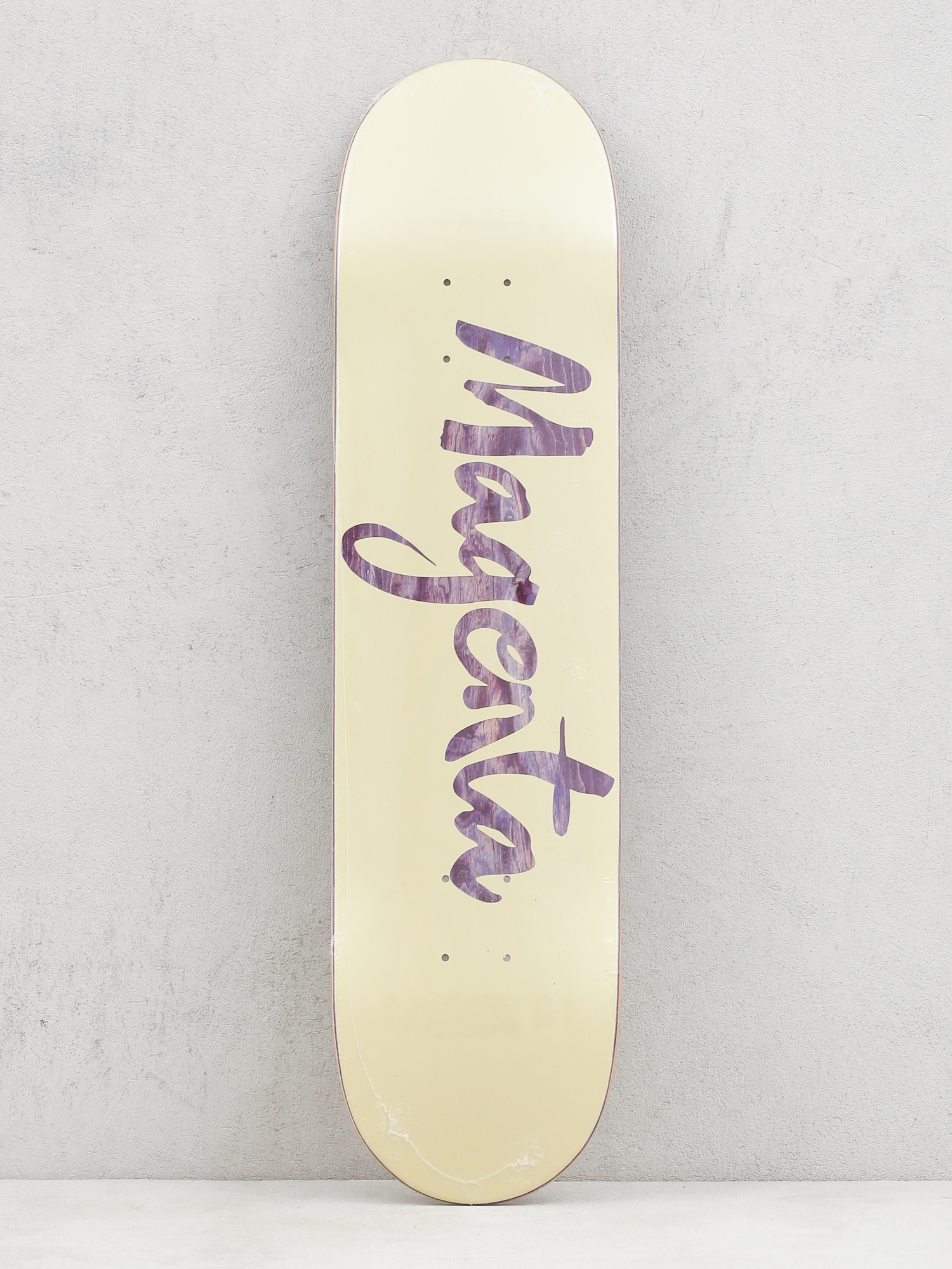 Deck Magenta Brush Team Board (beige/purple)