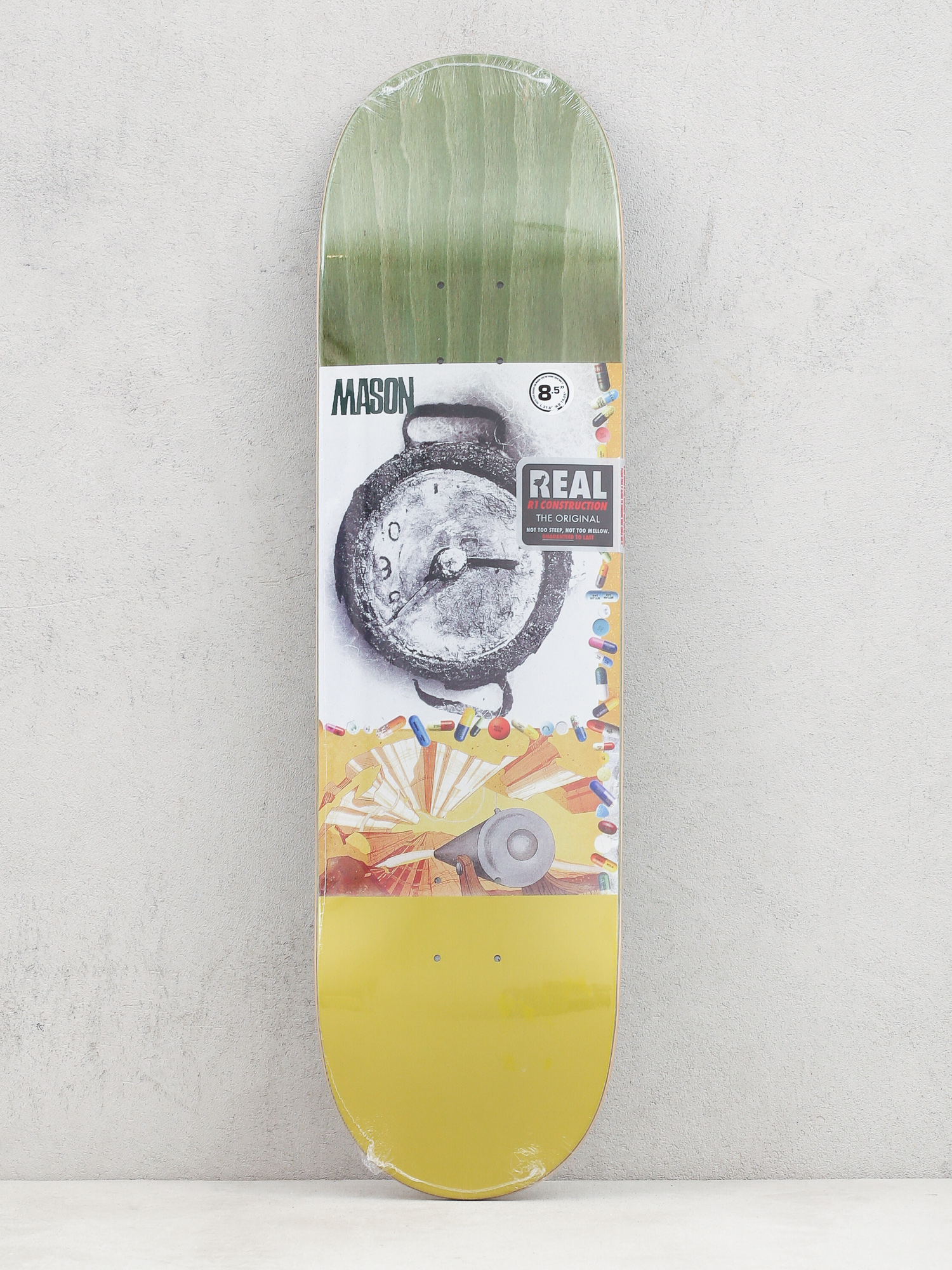 Deck Real Mason Boxcar (olive/multi)