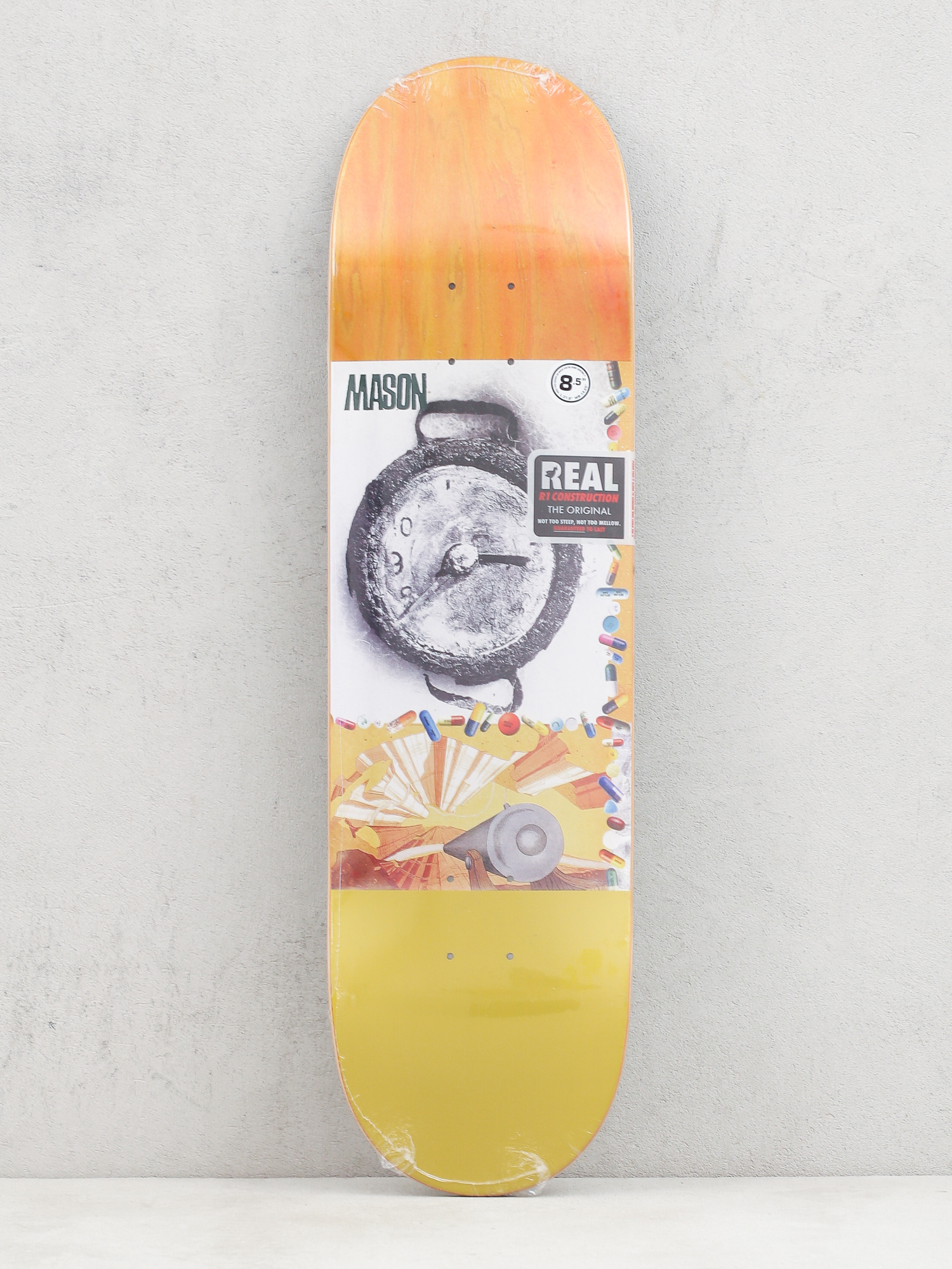 Deck Real Mason Boxcar (orange/multi)