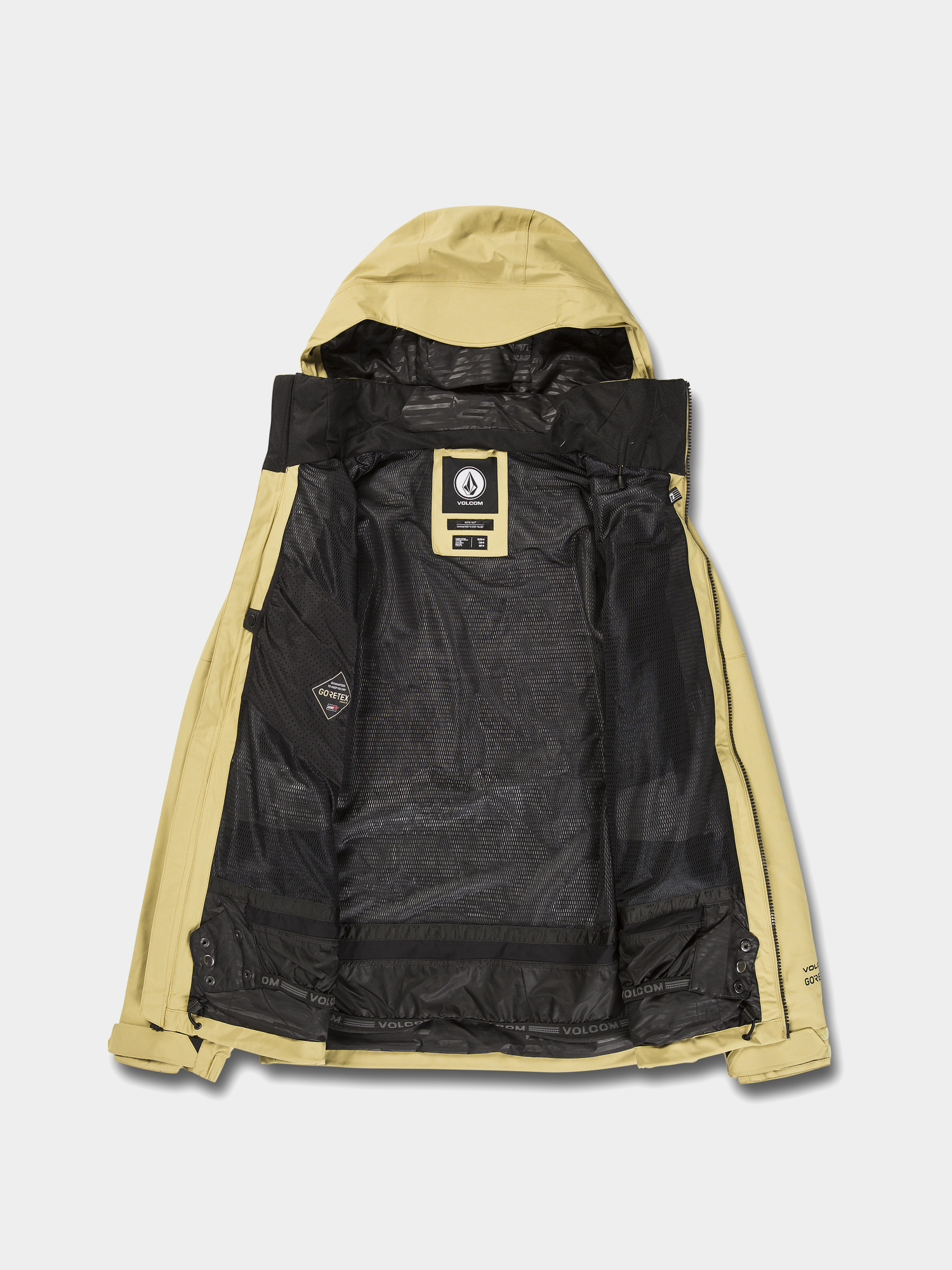 Męska Kurtka snowboardowa Volcom Stone Gore Tex (gold)