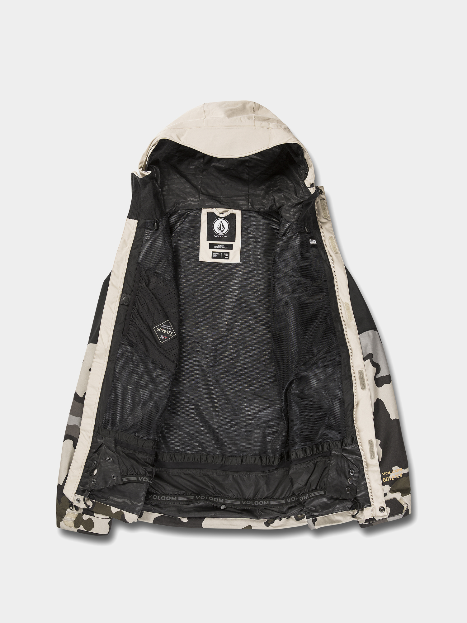 Męska Kurtka snowboardowa Volcom L Gore Tex (drill khaki)