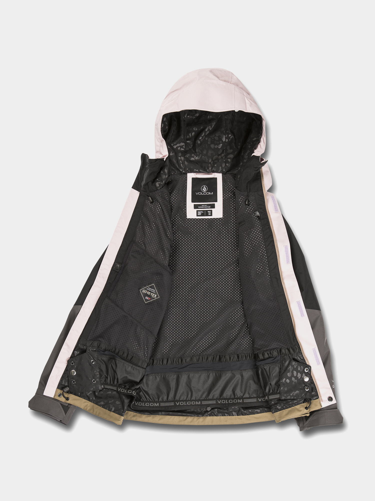 Damska Kurtka snowboardowa Volcom Aris Gore Tex (coffee)