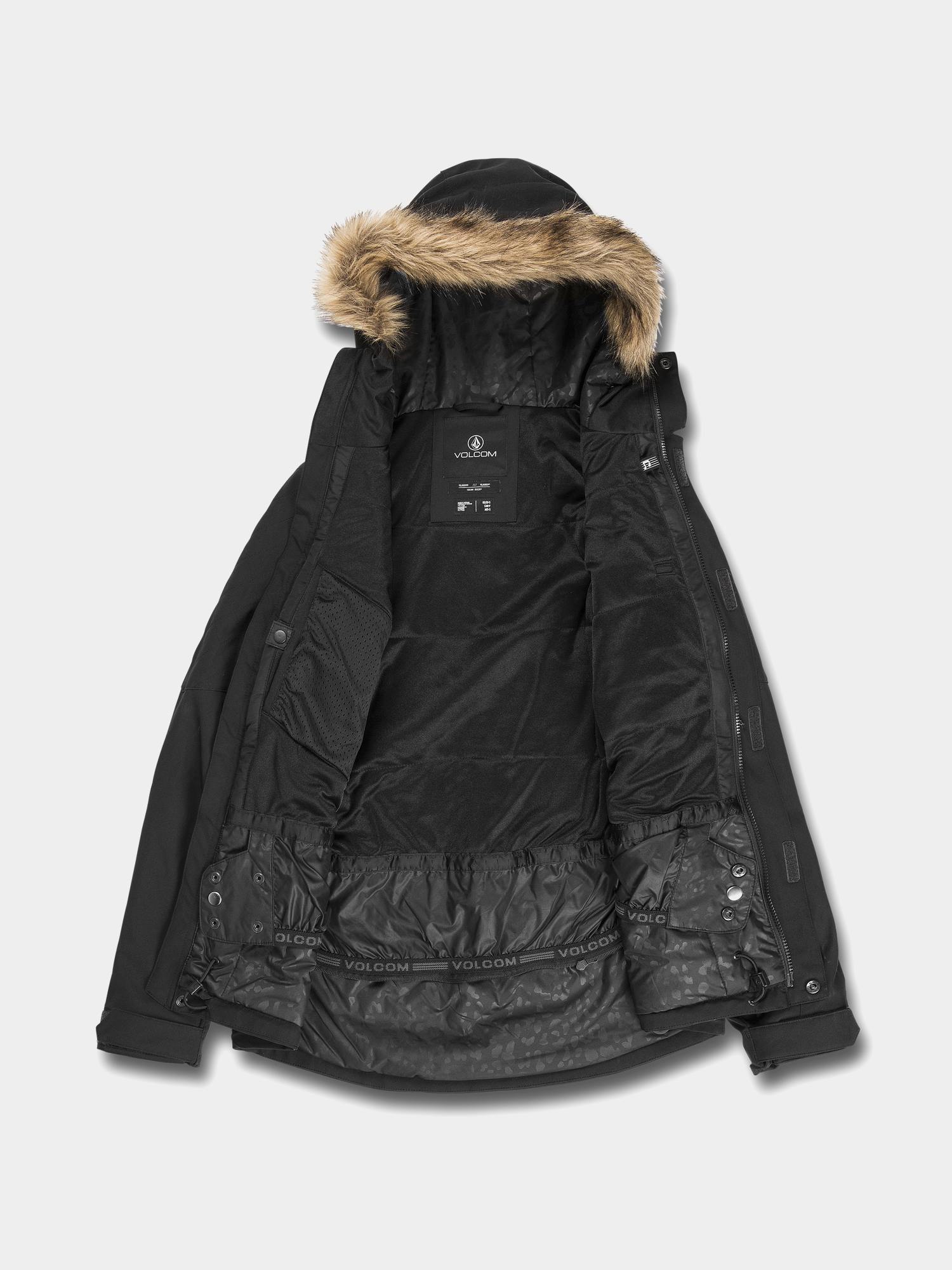 Damska Kurtka snowboardowa Volcom Shadow Ins (black)