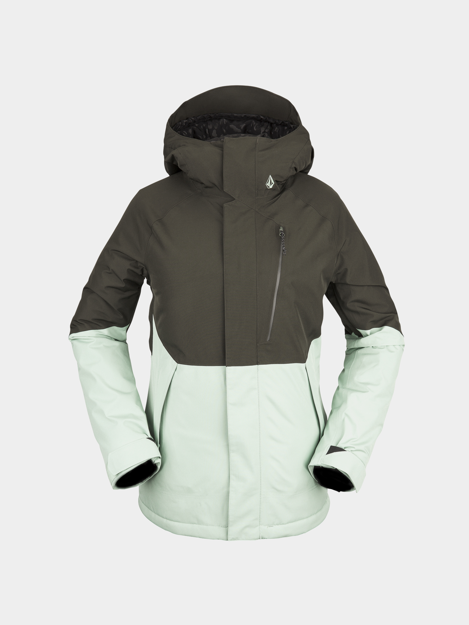 Damska Kurtka snowboardowa Volcom Aris Ins Gore (mint)