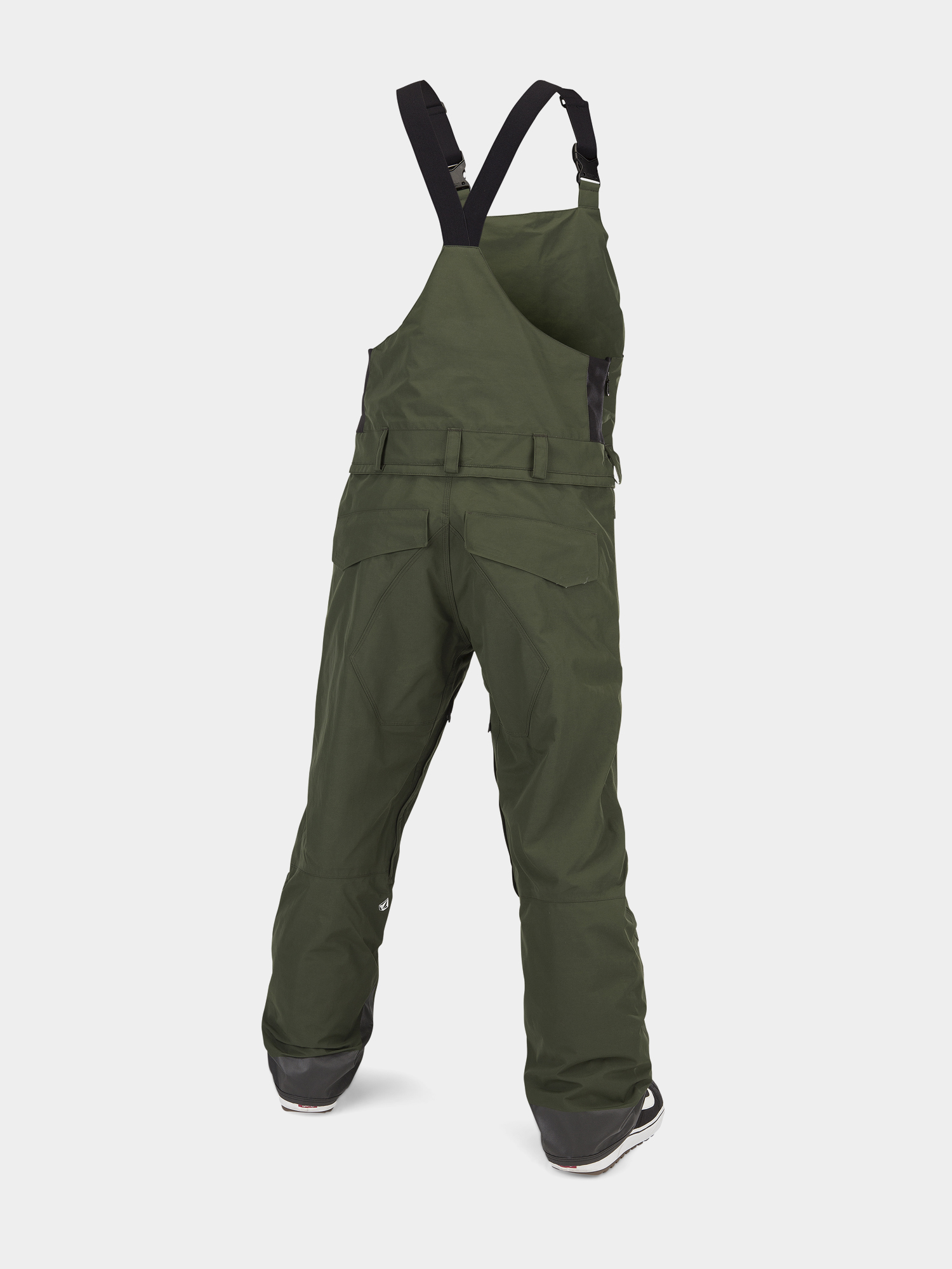 Męskie Spodnie snowboardowe Volcom Rain Gore Bib Overall (saturated green)