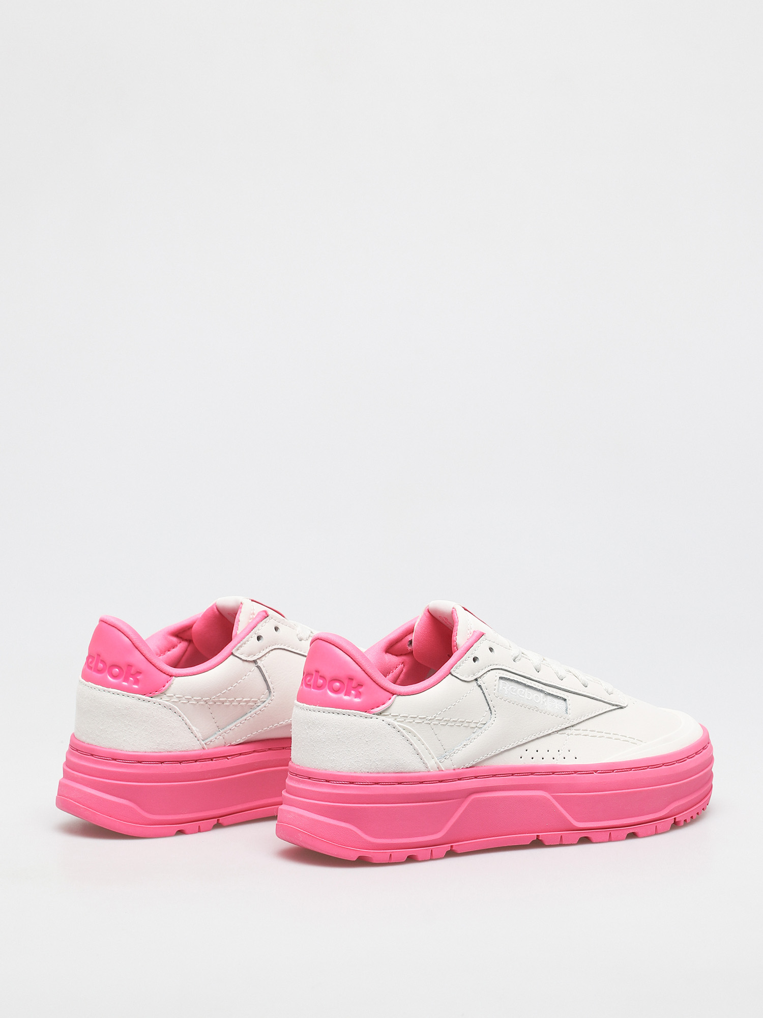 Buty Reebok Club C Double Geo Wmn (chalk/chalk/atopnk)