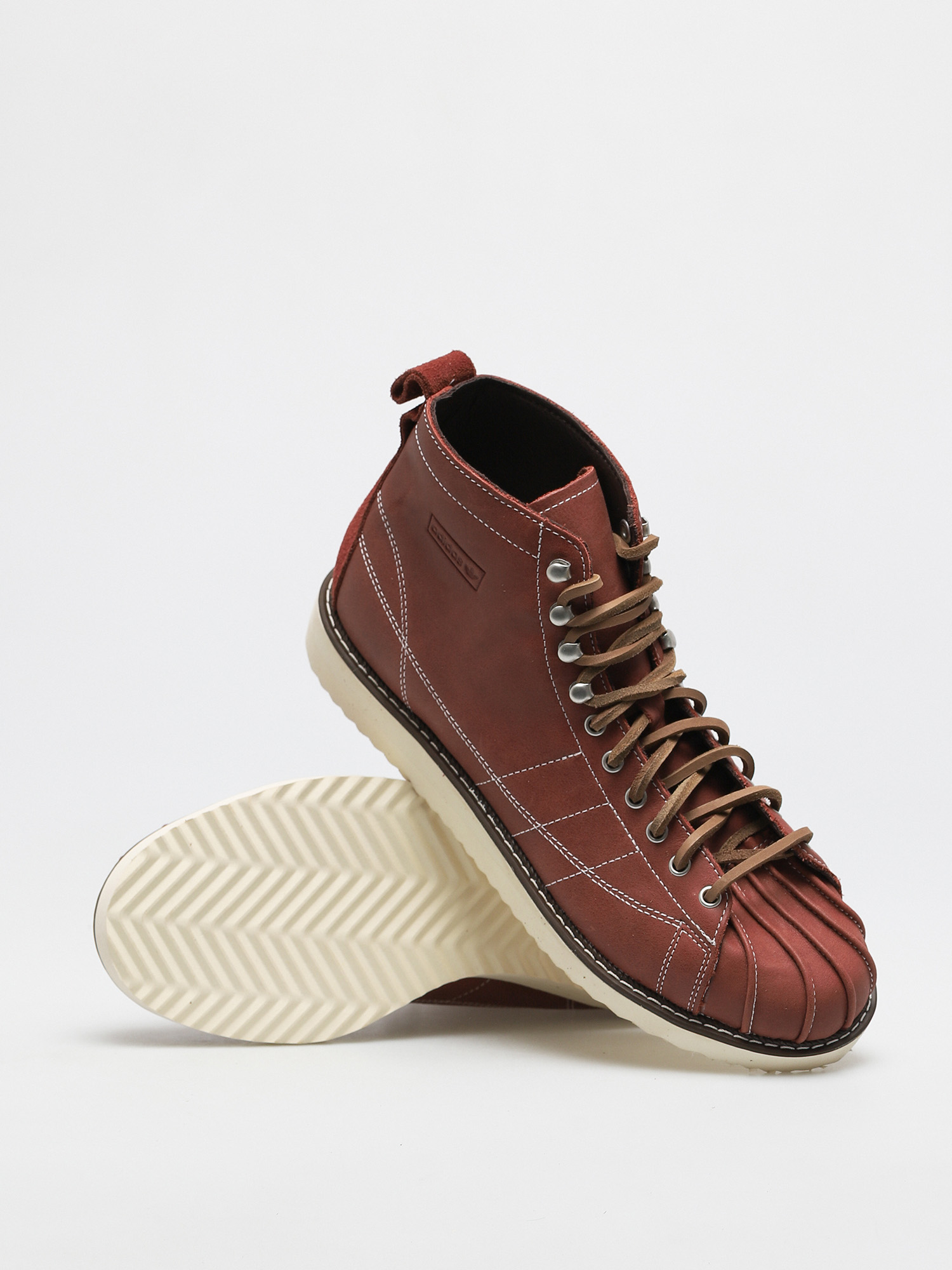 Buty adidas Originals Superstar Boot (wilsep/owhite/brown)