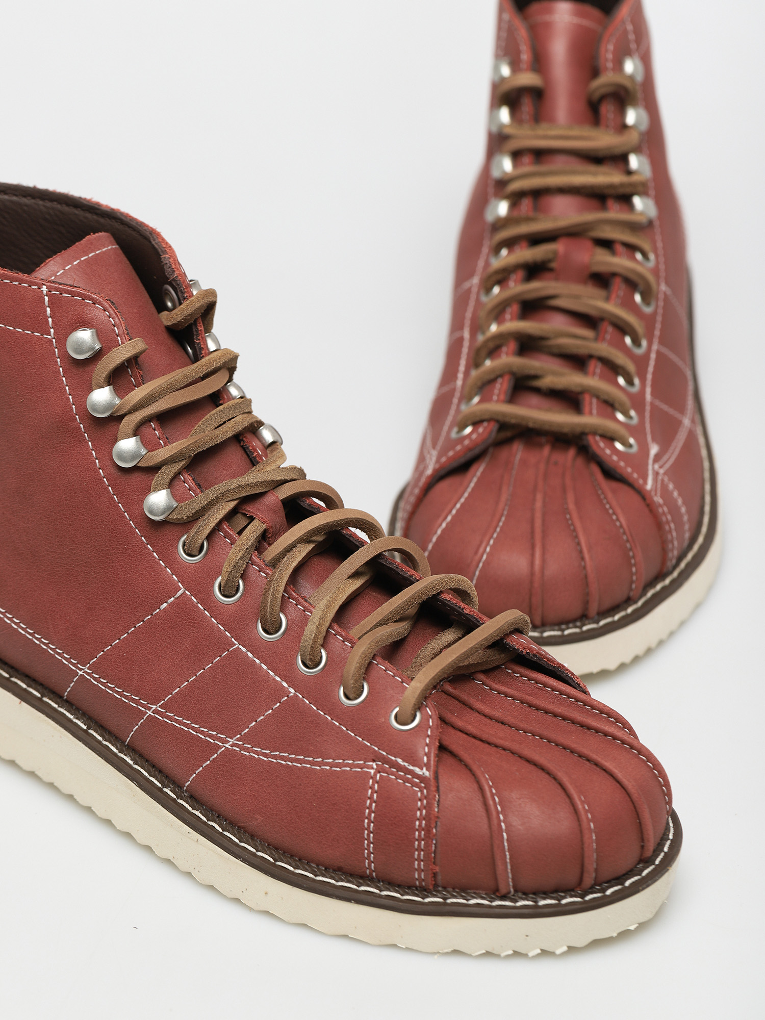 Buty adidas Originals Superstar Boot (wilsep/owhite/brown)