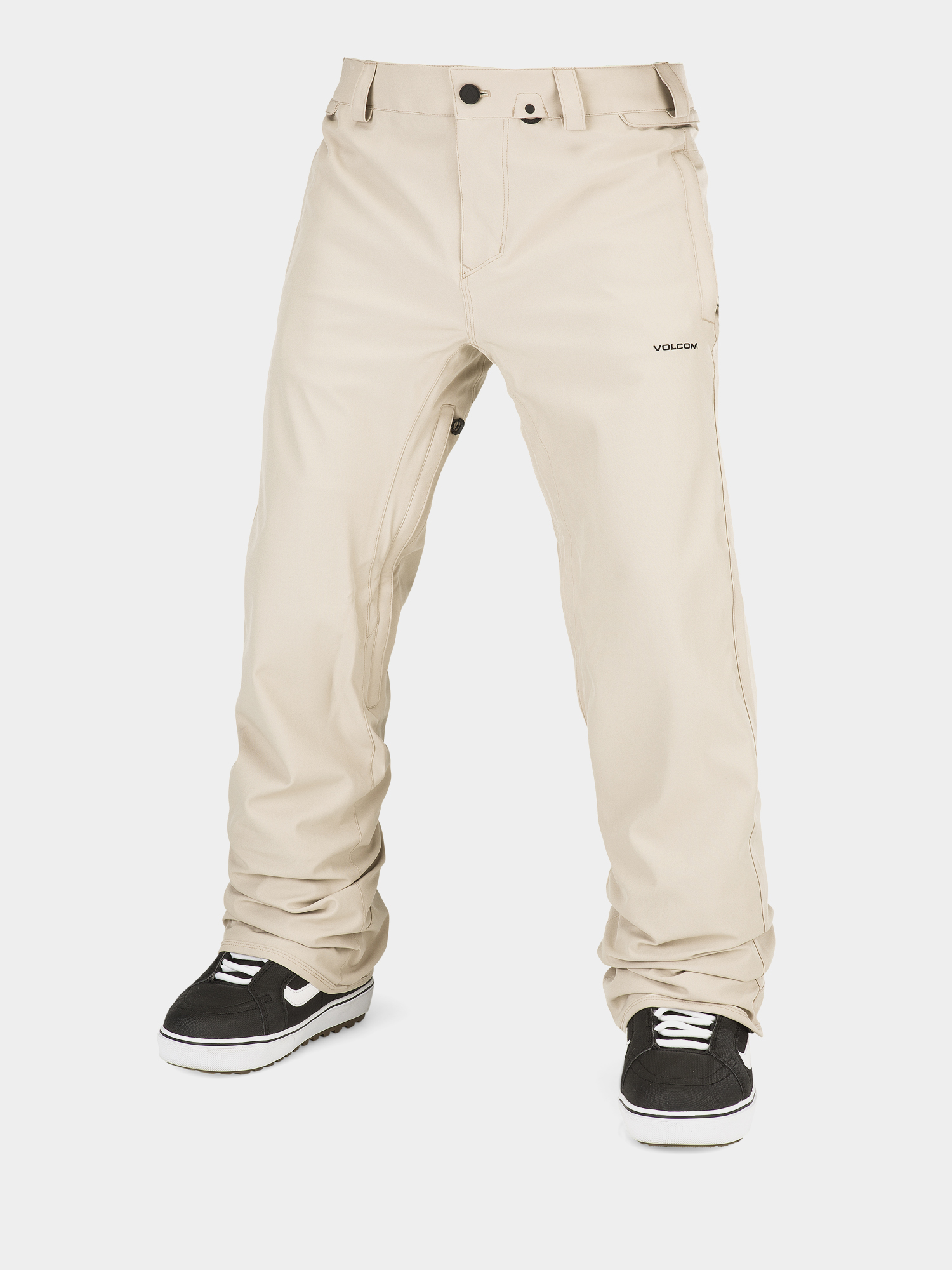 Męskie Spodnie snowboardowe Volcom Freakin Snow Chino (khaki)