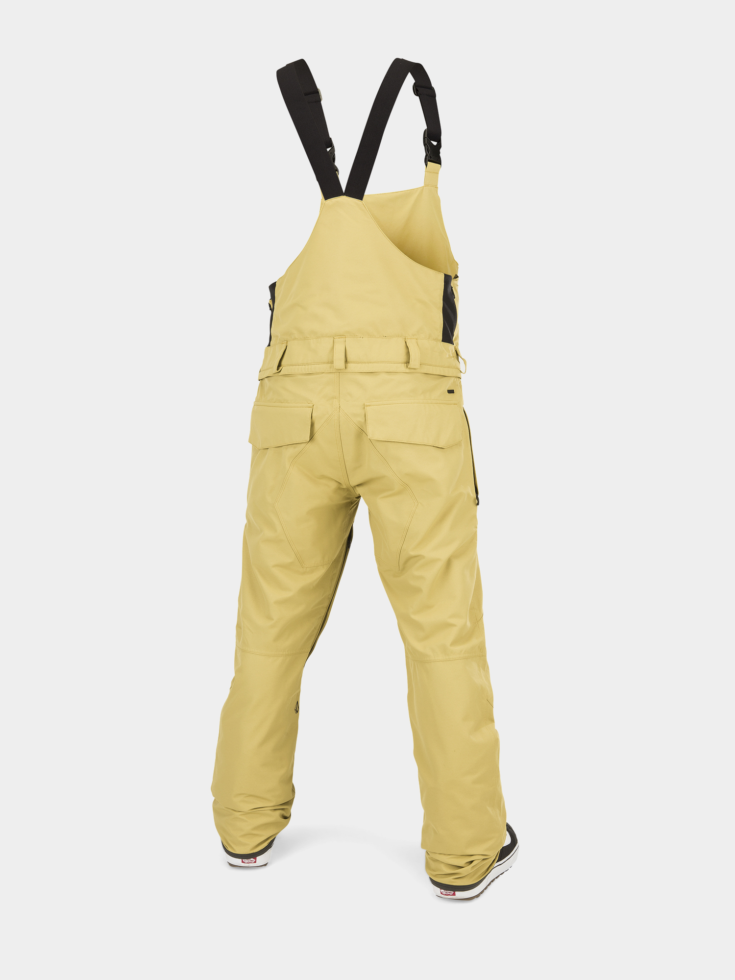 Męskie Spodnie snowboardowe Volcom Roan Bib Overall (gold)