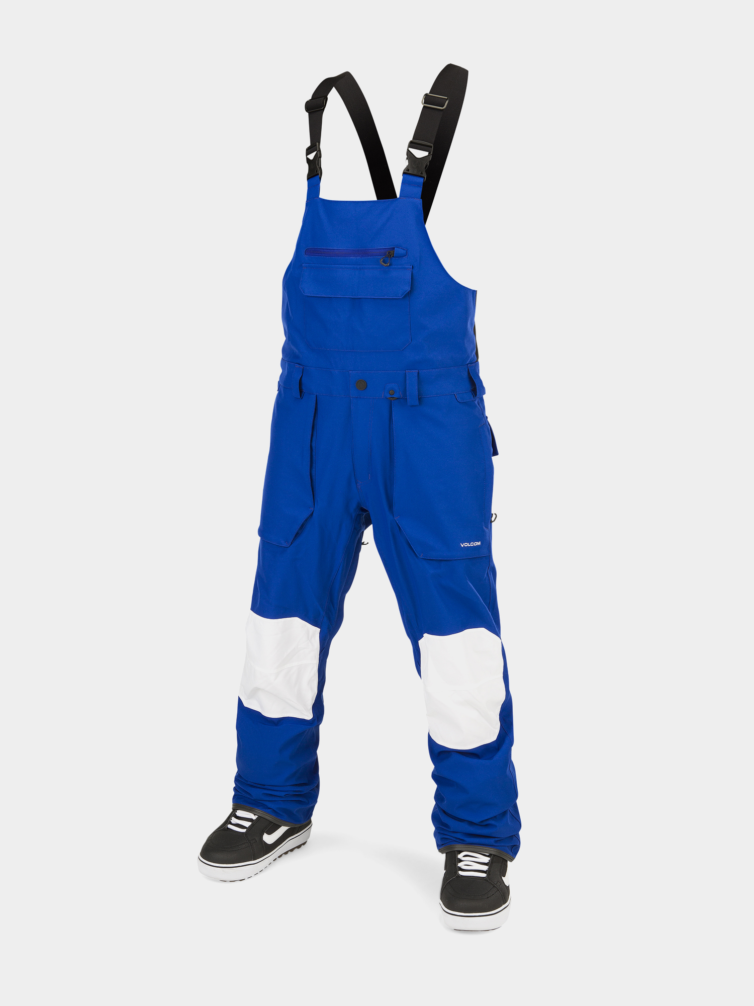 Męskie Spodnie snowboardowe Volcom Roan Bib Overall (bright blue)