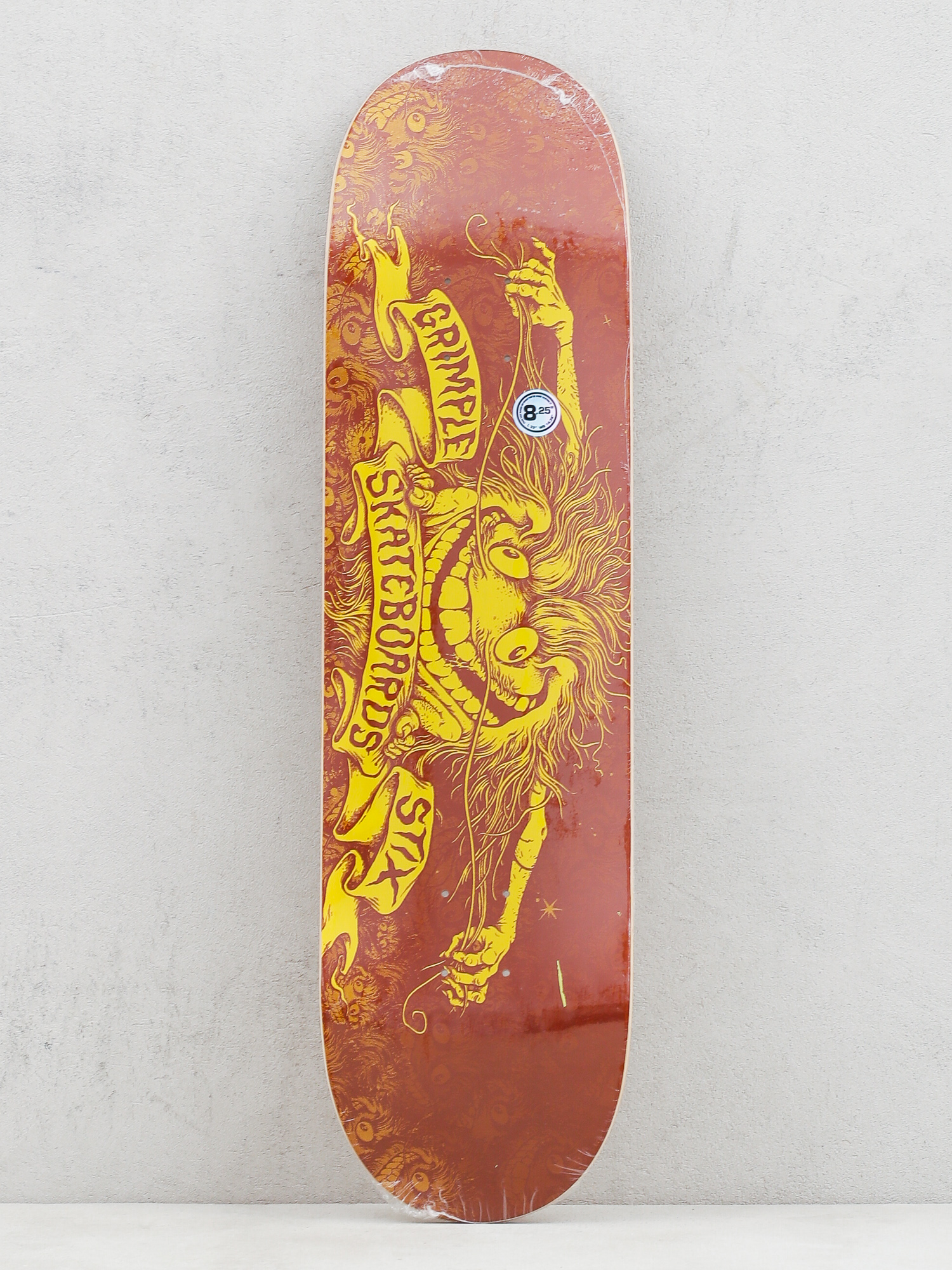 Deck Antihero Grimple Stix Pp (brown/yellow)