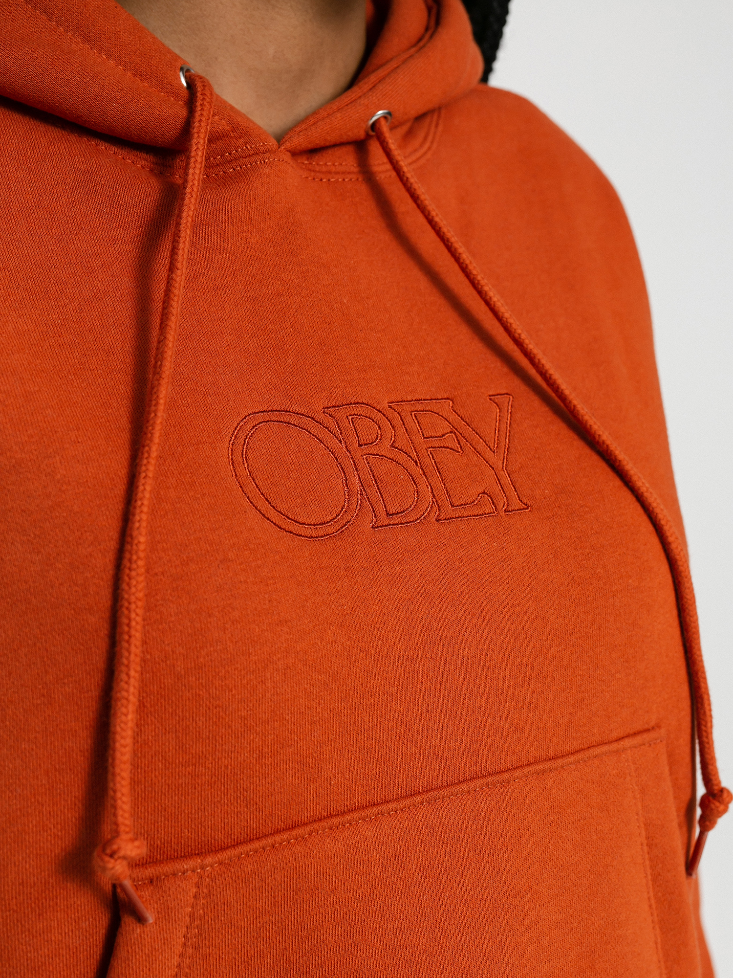 Bluza z kapturem OBEY Regal HD Wmn (ginger)