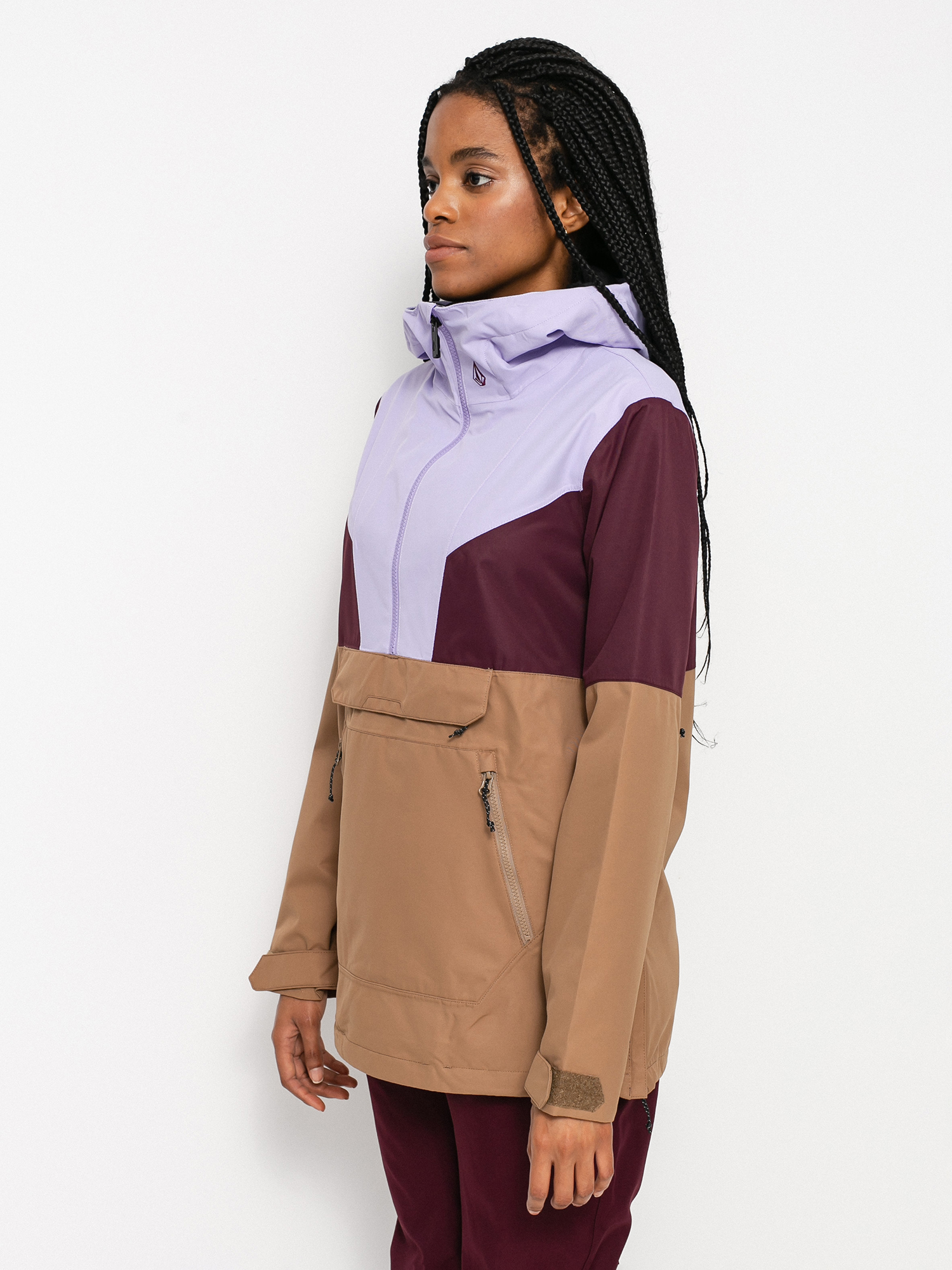 Damska Kurtka snowboardowa Volcom Mirror HD (coffee)