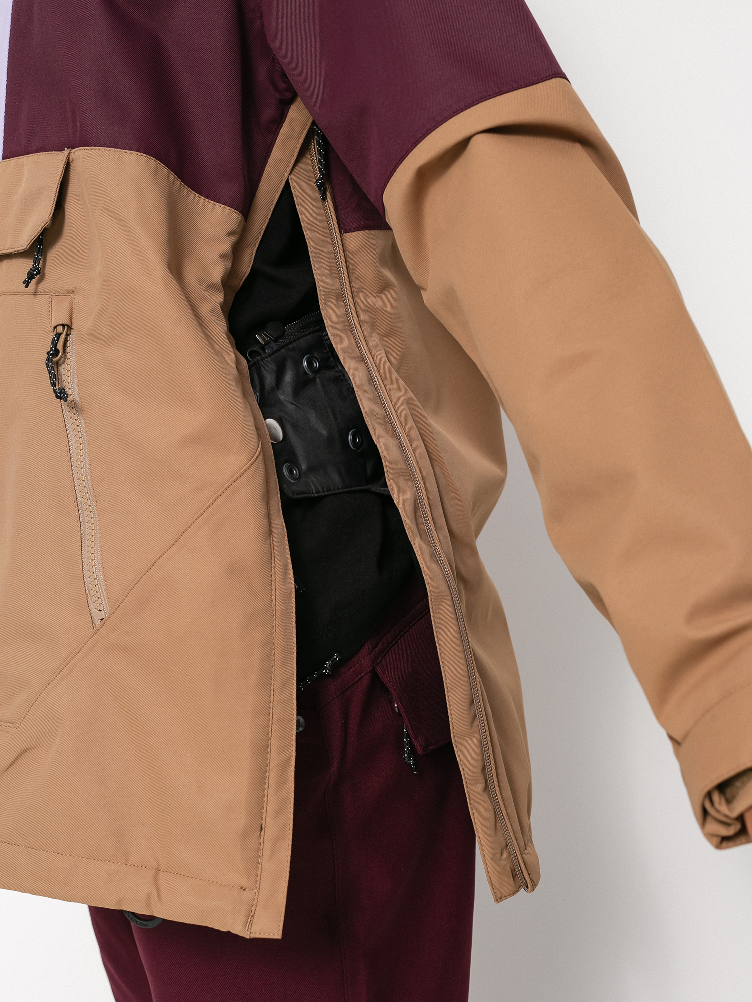 Damska Kurtka snowboardowa Volcom Mirror HD (coffee)