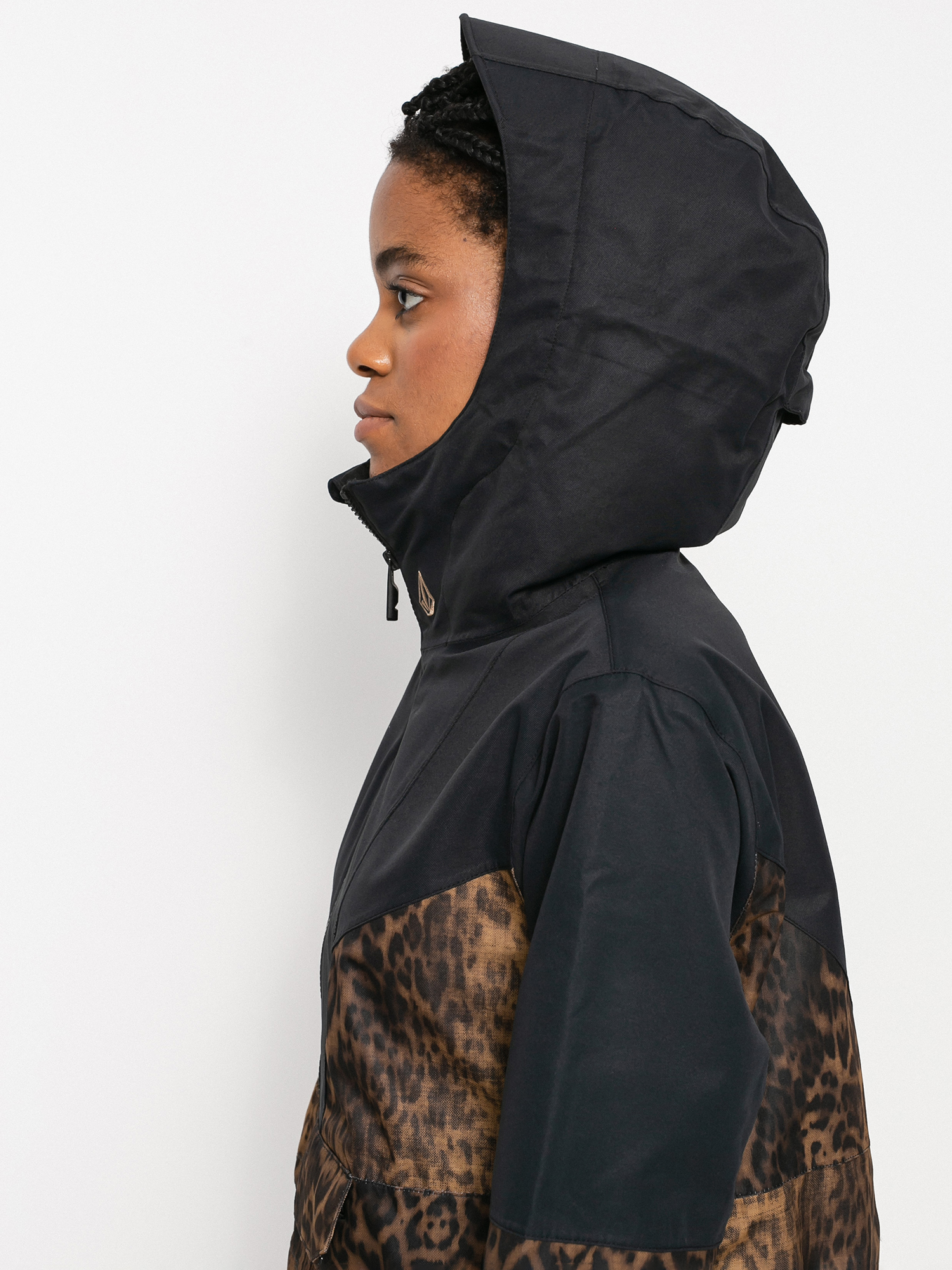 Damska Kurtka snowboardowa Volcom Mirror HD (leopard)