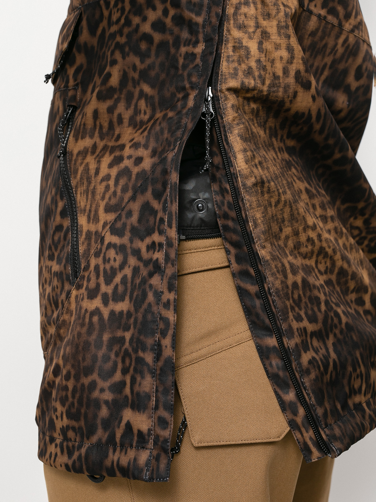 Damska Kurtka snowboardowa Volcom Mirror HD (leopard)