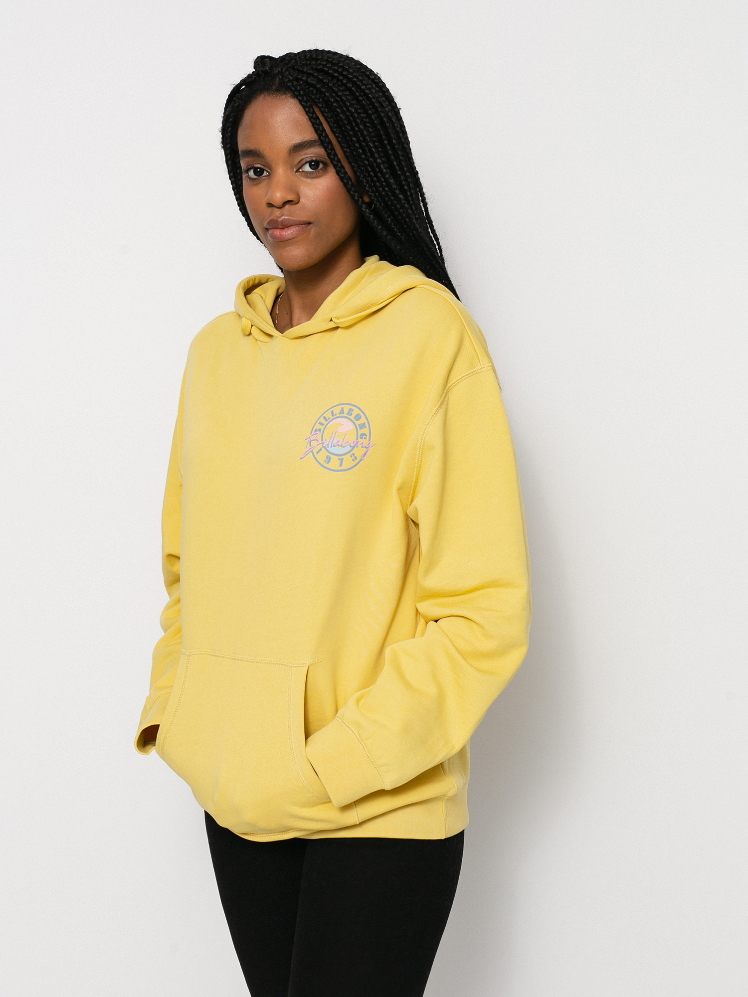 Bluza z kapturem Billabong Way To Go HD Wmn (stay golden)