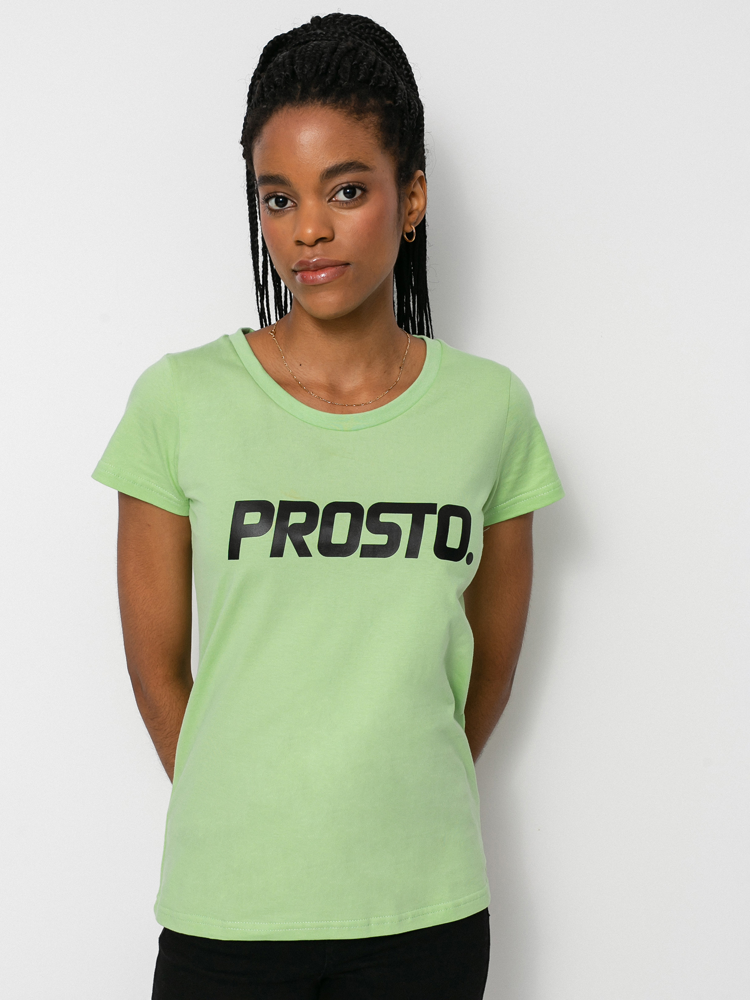 T-shirt Prosto Classy Wmn (soft green)