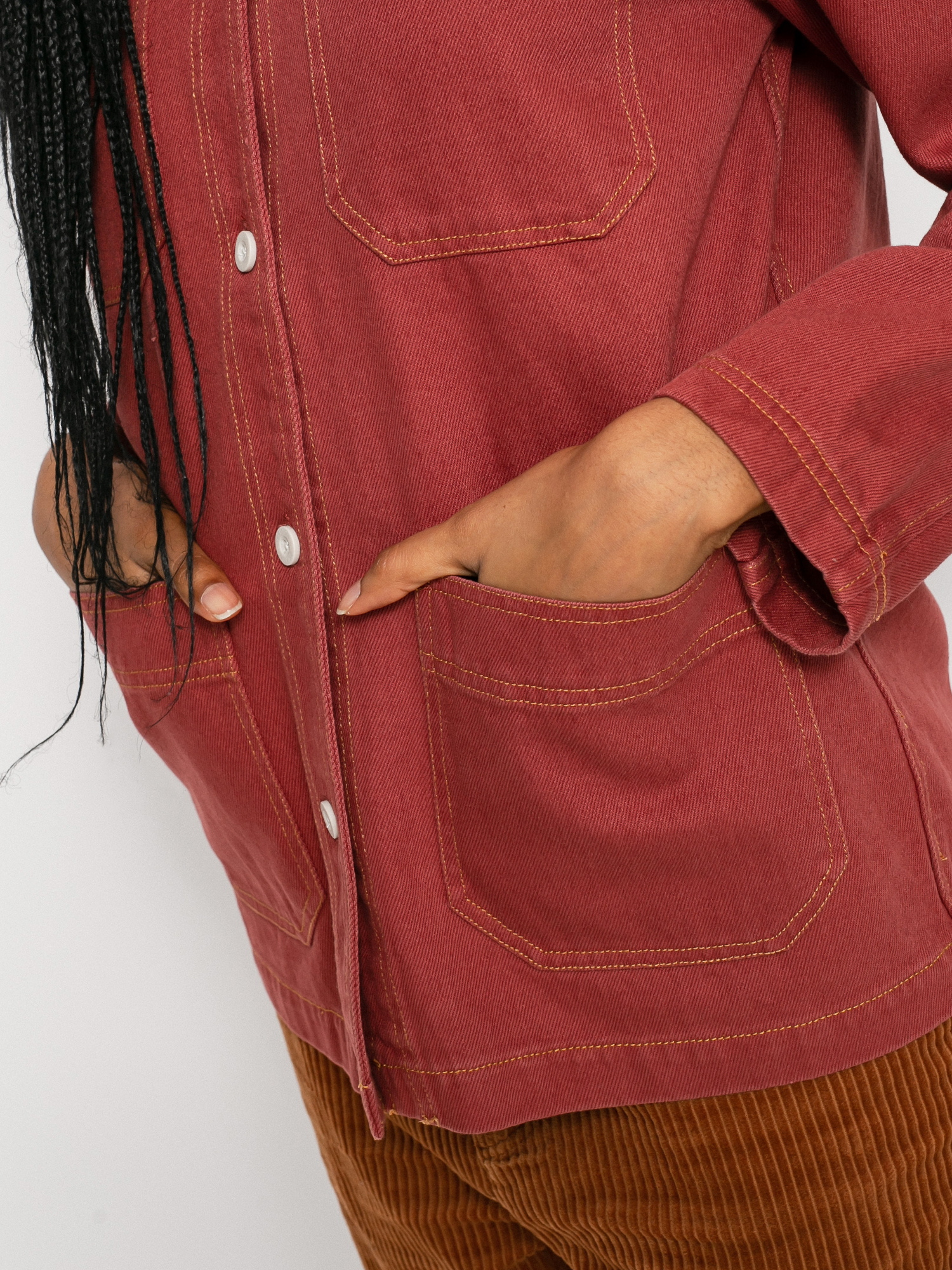 Kurtka Brixton Survey Chore Coat Wmn (cowhide/lion)