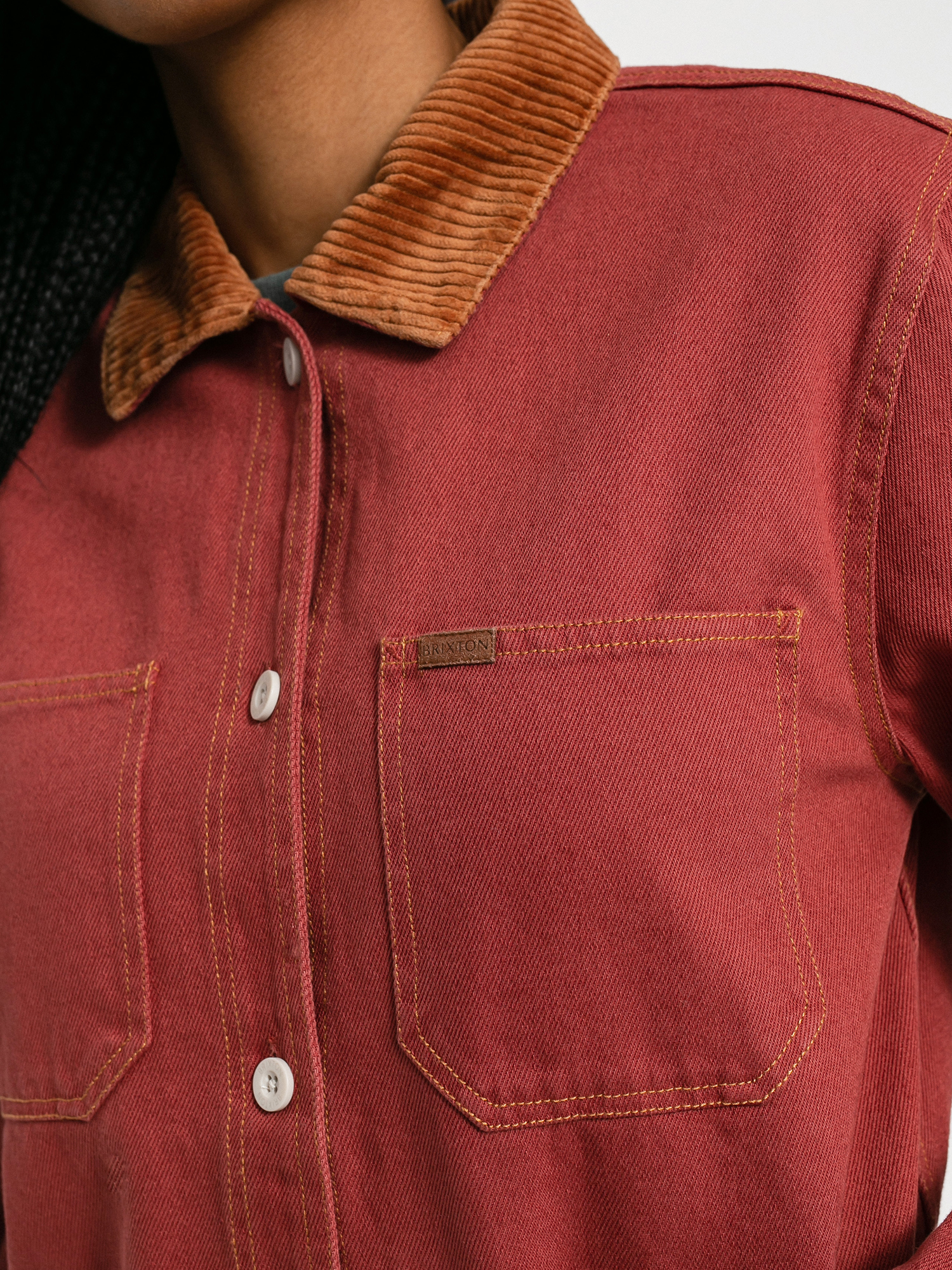 Kurtka Brixton Survey Chore Coat Wmn (cowhide/lion)