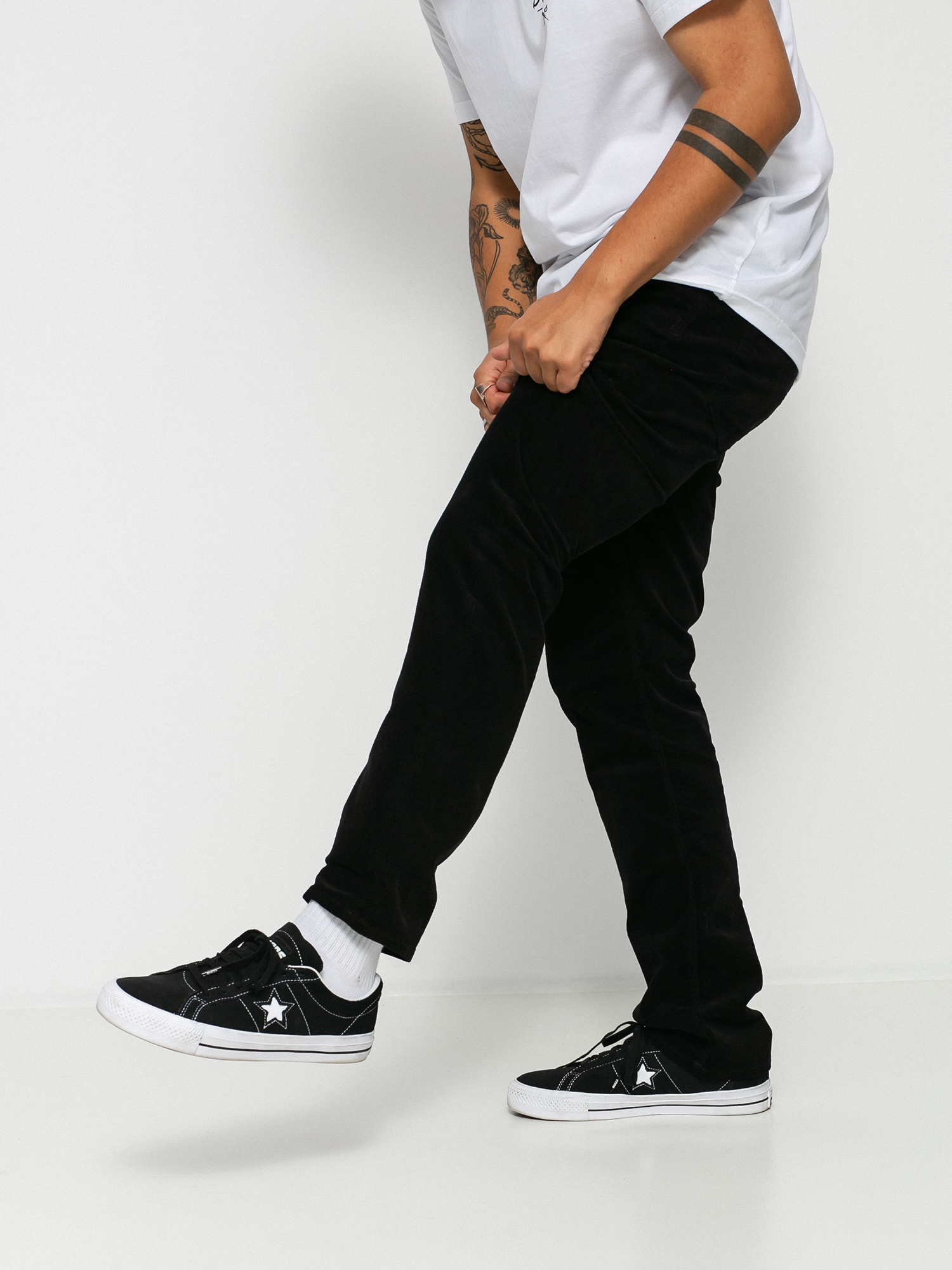 Spodnie Volcom Vorta 5 Pocket Cord (black)