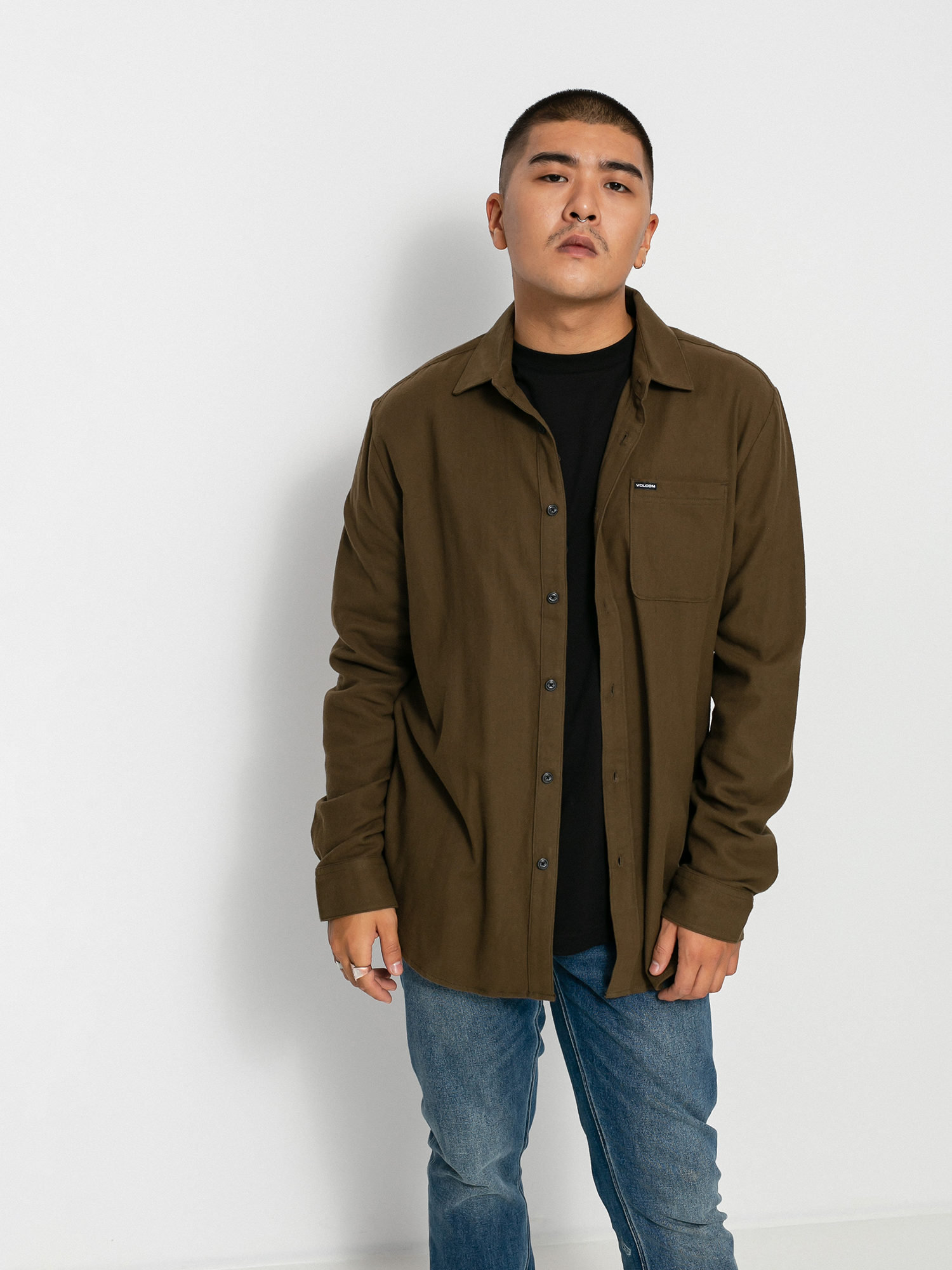 Koszula Volcom Caden Solid (wren)